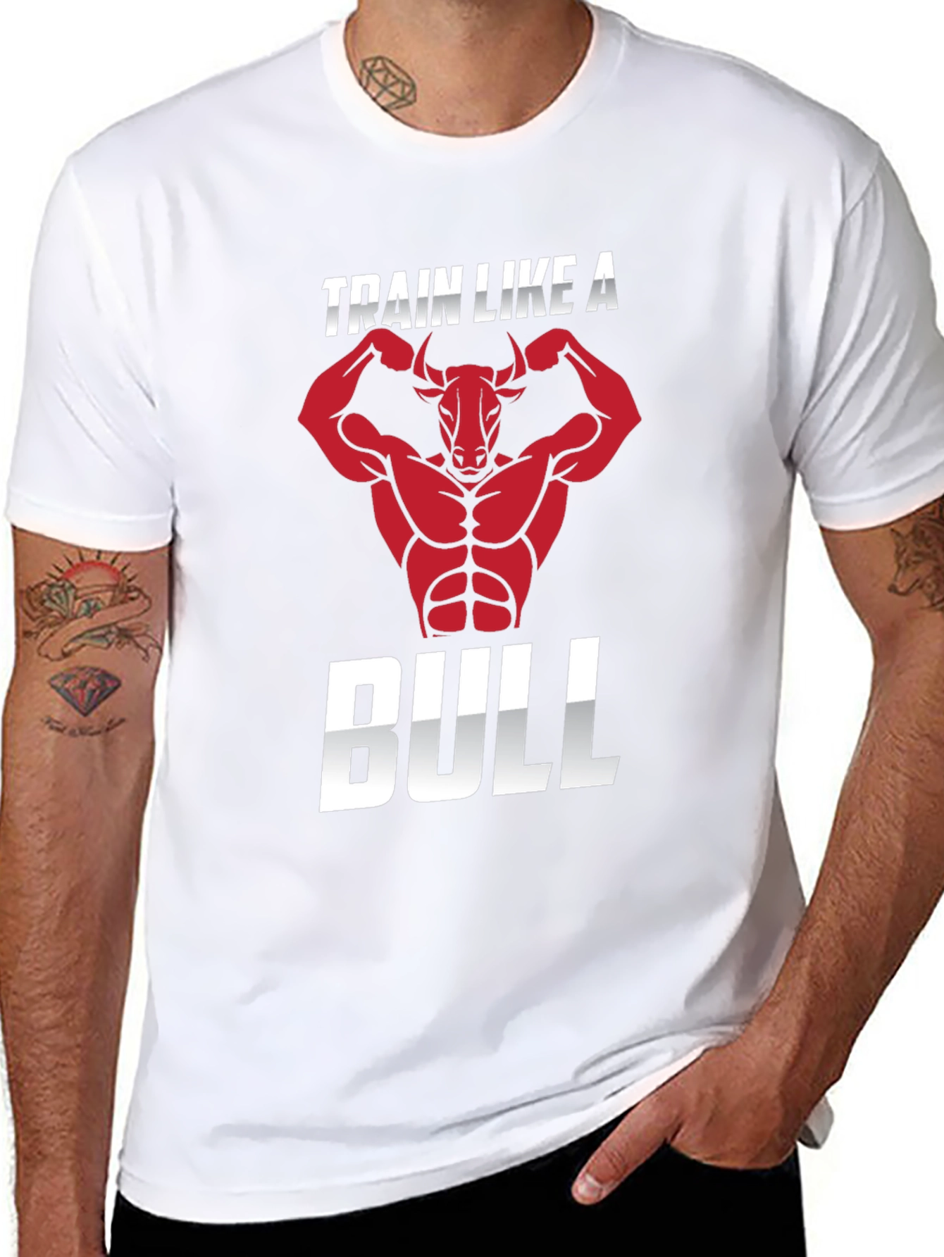 Train Like A Bull - Graphic T-Shirt
