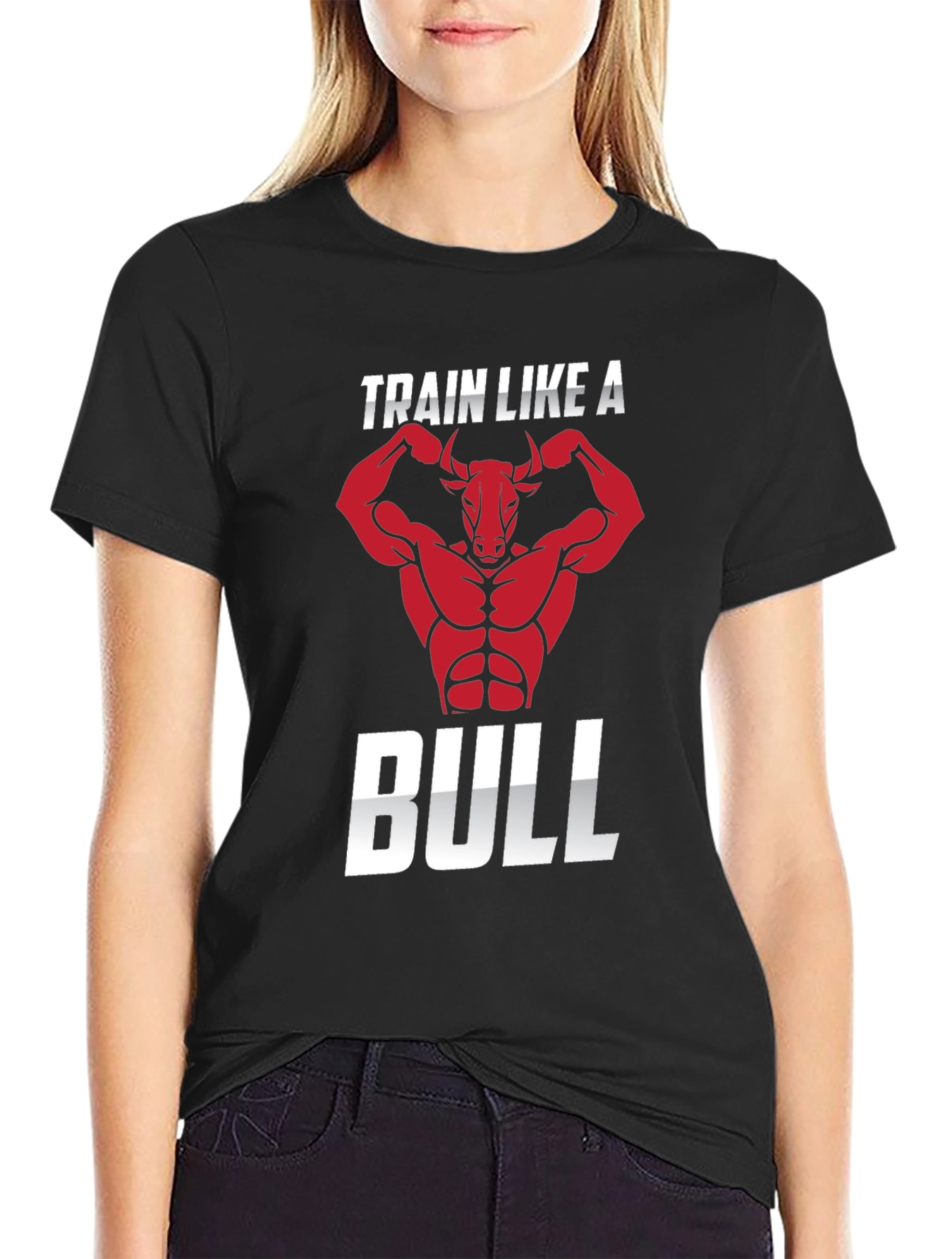 Train Like A Bull - Graphic T-Shirt
