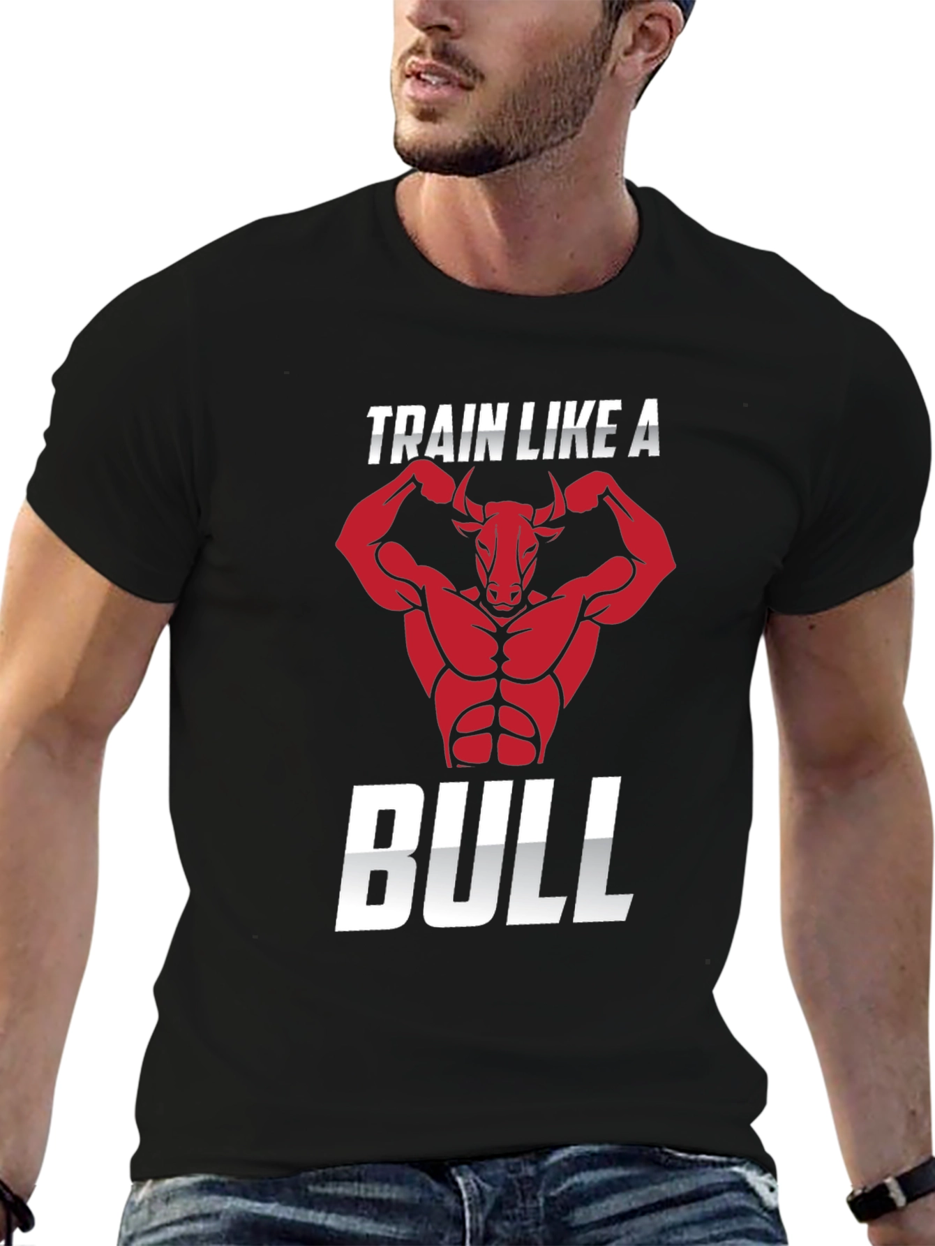 Train Like A Bull - Graphic T-Shirt