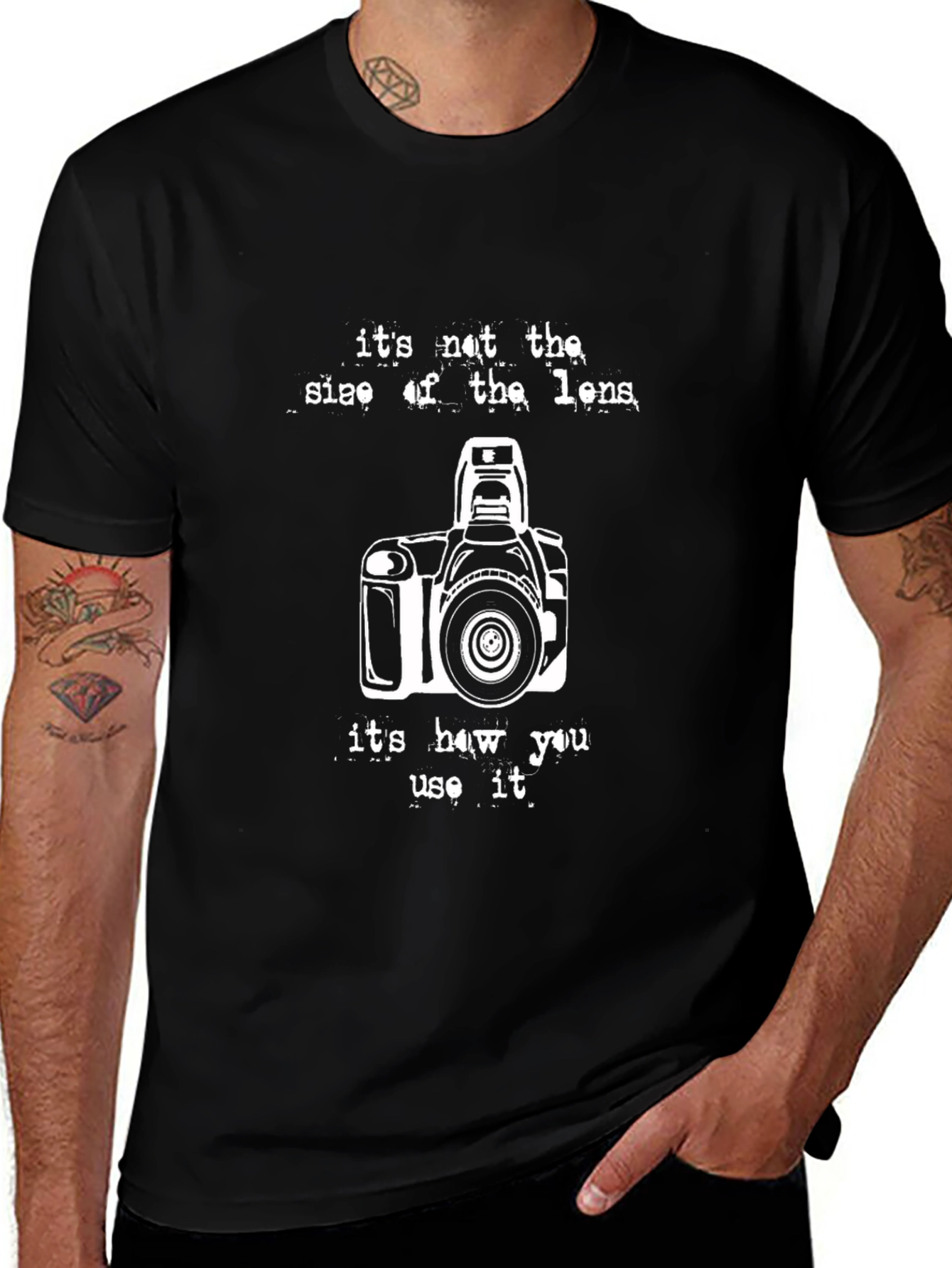 Photographers Humor T-Shirt: Its How You Use It!