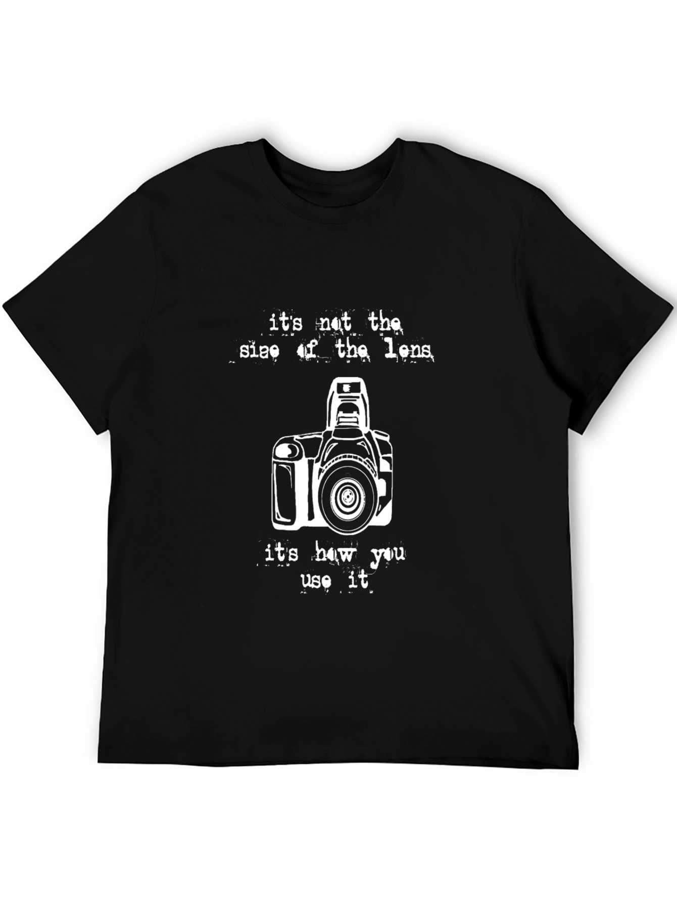 Photographers Humor T-Shirt: Its How You Use It!