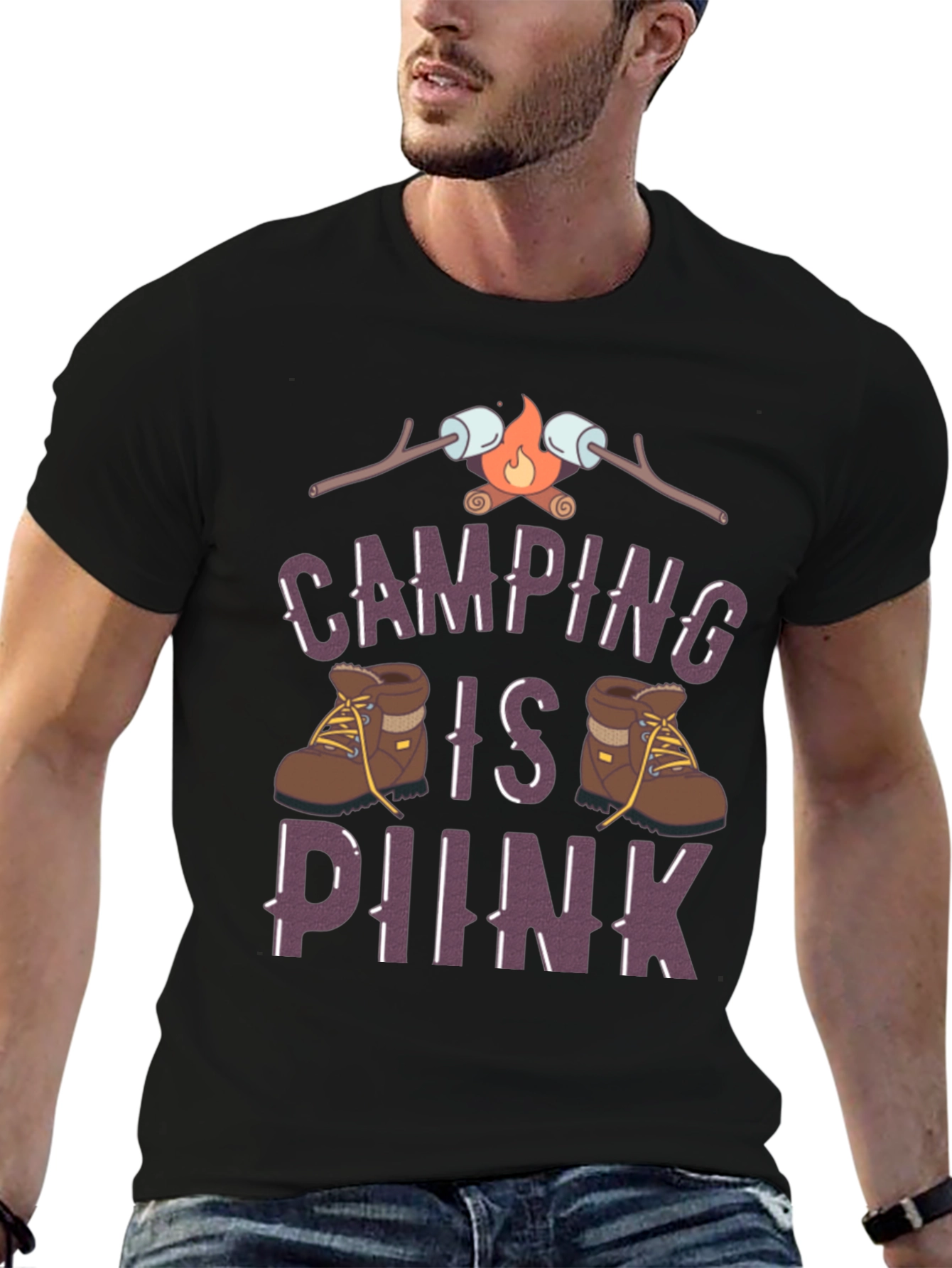 Camping Is Hiking T-Shirt