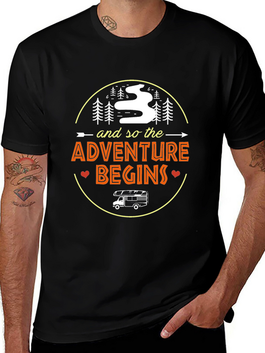 Adventure Begins Graphic Tee