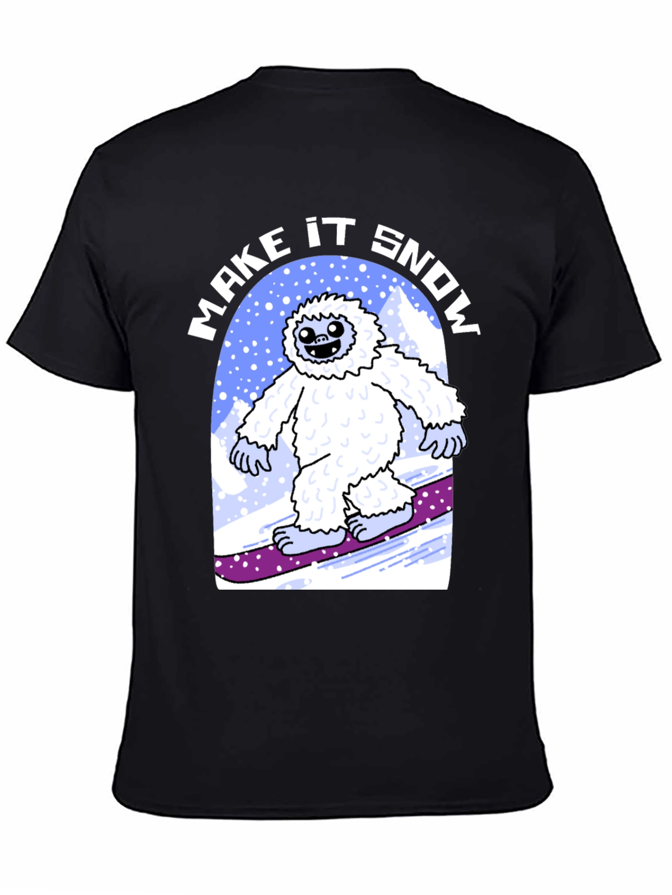 Make It Snow Yeti T-Shirt