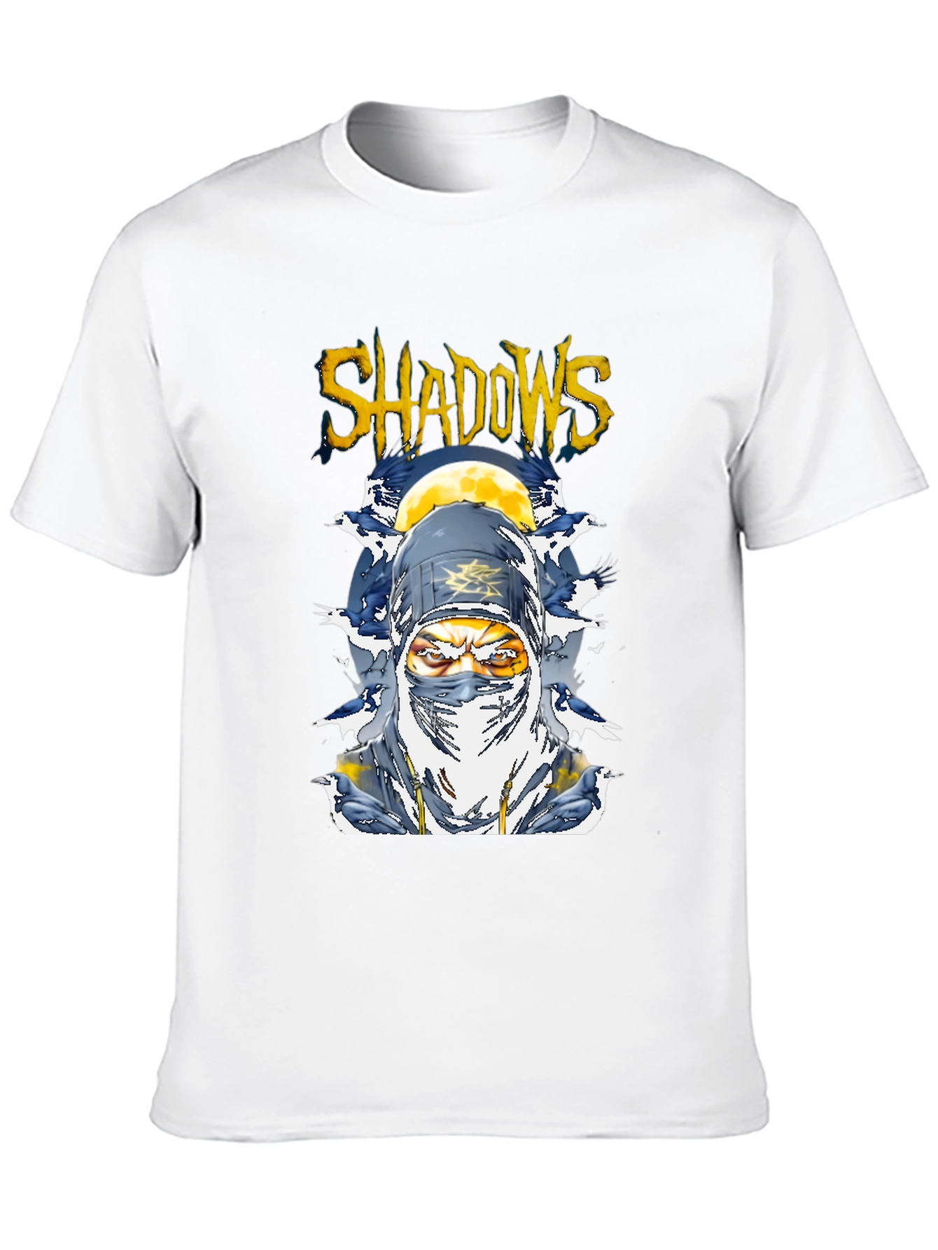 Shadows Ninja Graphic Tee - Mens Black T-Shirt