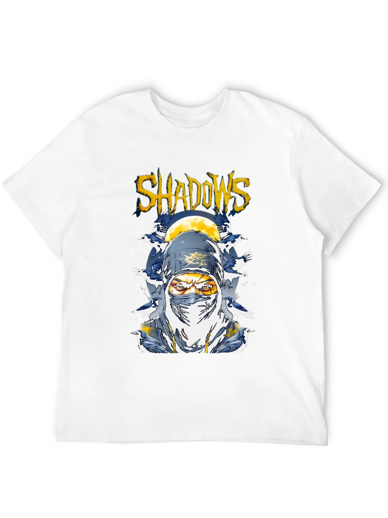 Shadows Ninja Graphic Tee - Mens Black T-Shirt