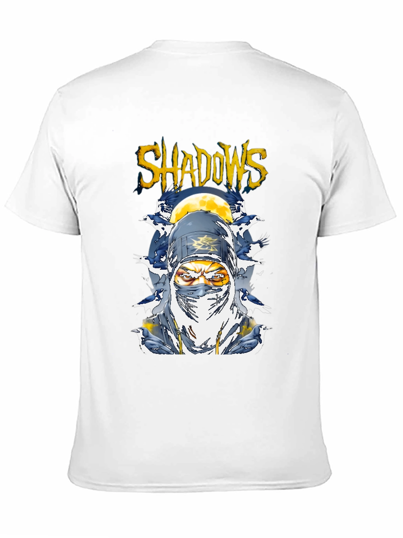 Shadows Ninja Graphic Tee - Mens Black T-Shirt