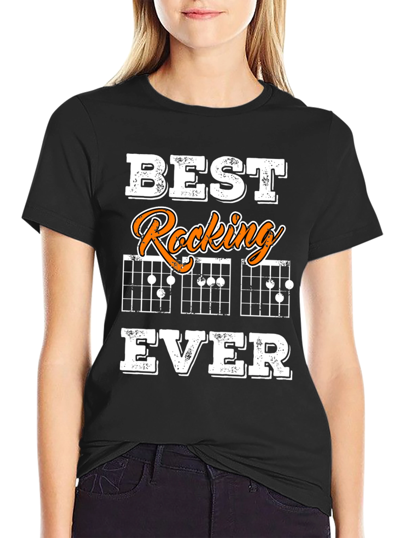 Best Rocking Ever Guitar Chord T-Shirt