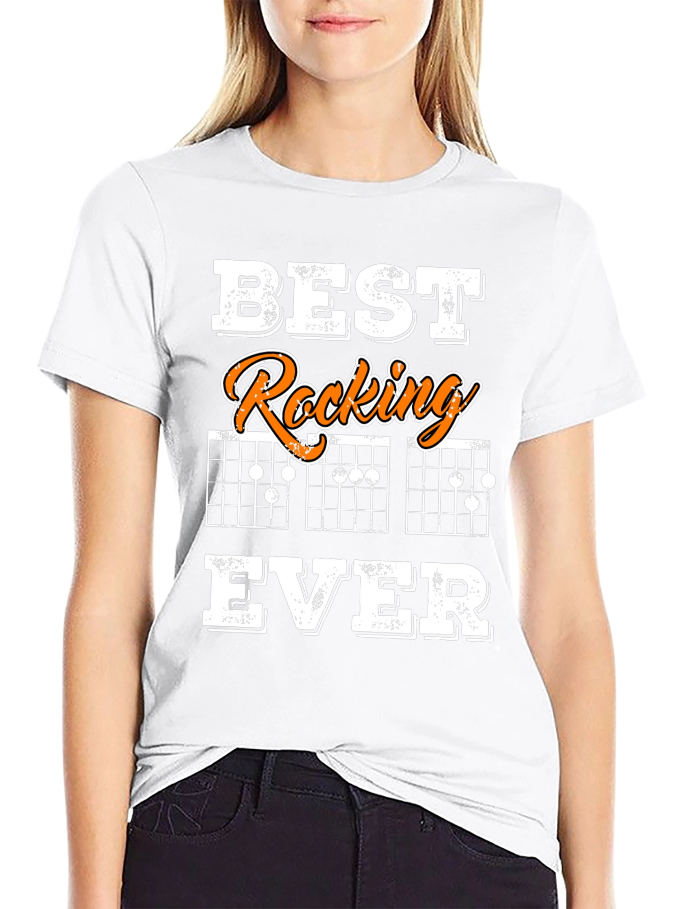 Best Rocking Ever Guitar Chord T-Shirt