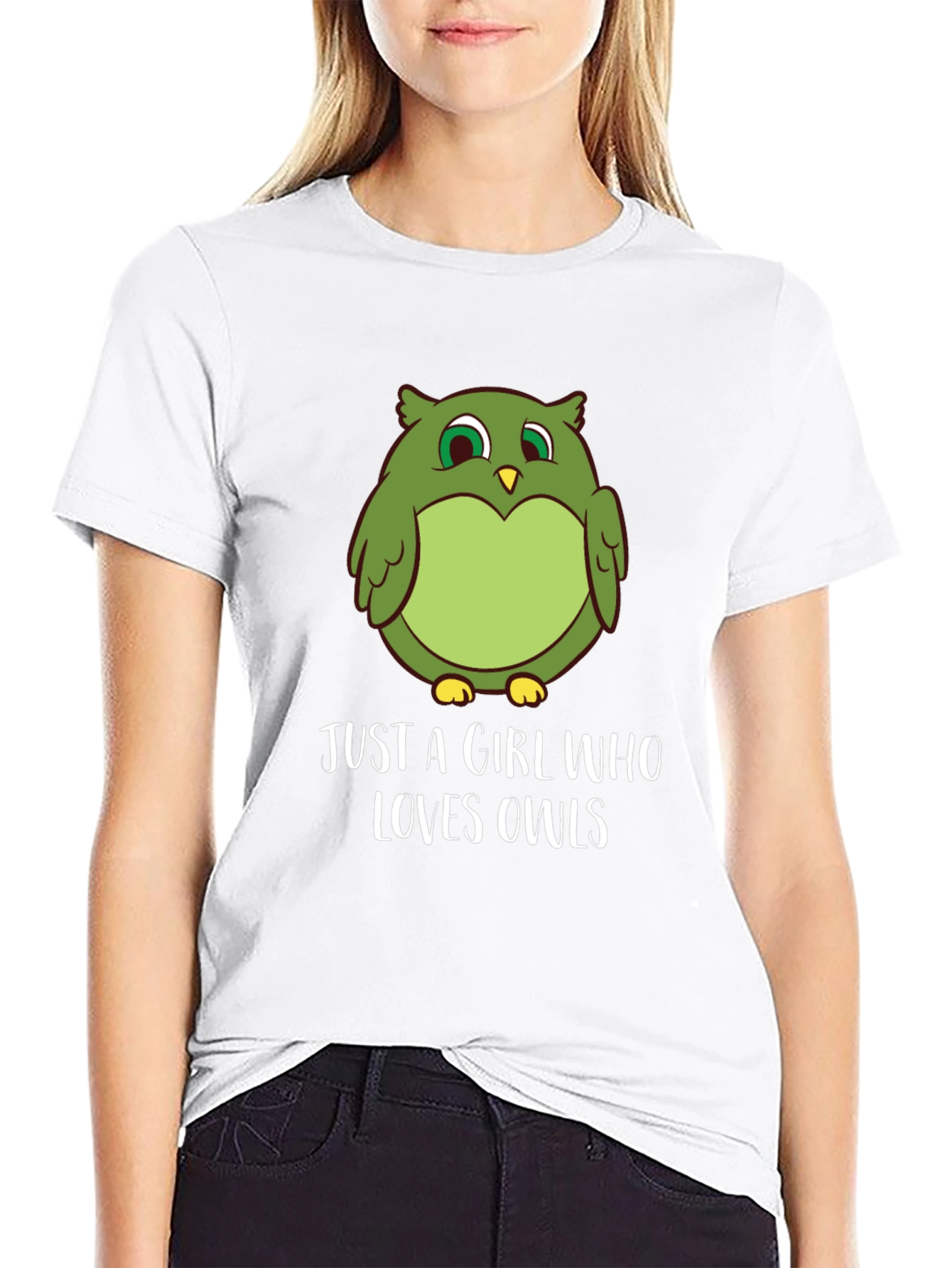 Just A Girl Who Loves Owls T-Shirt