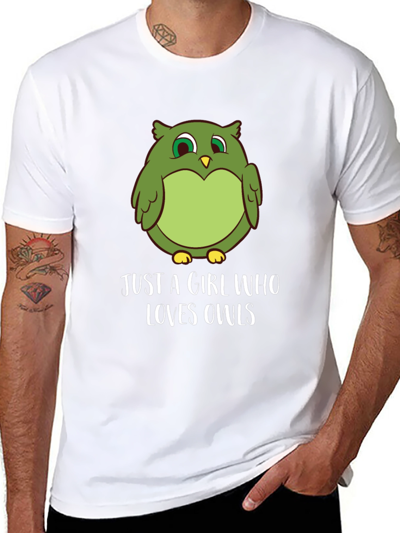 Just A Girl Who Loves Owls T-Shirt