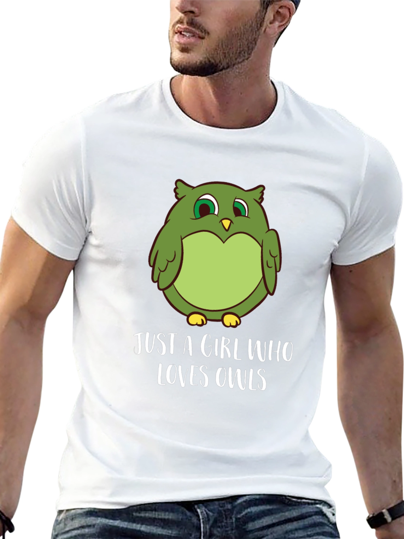 Just A Girl Who Loves Owls T-Shirt