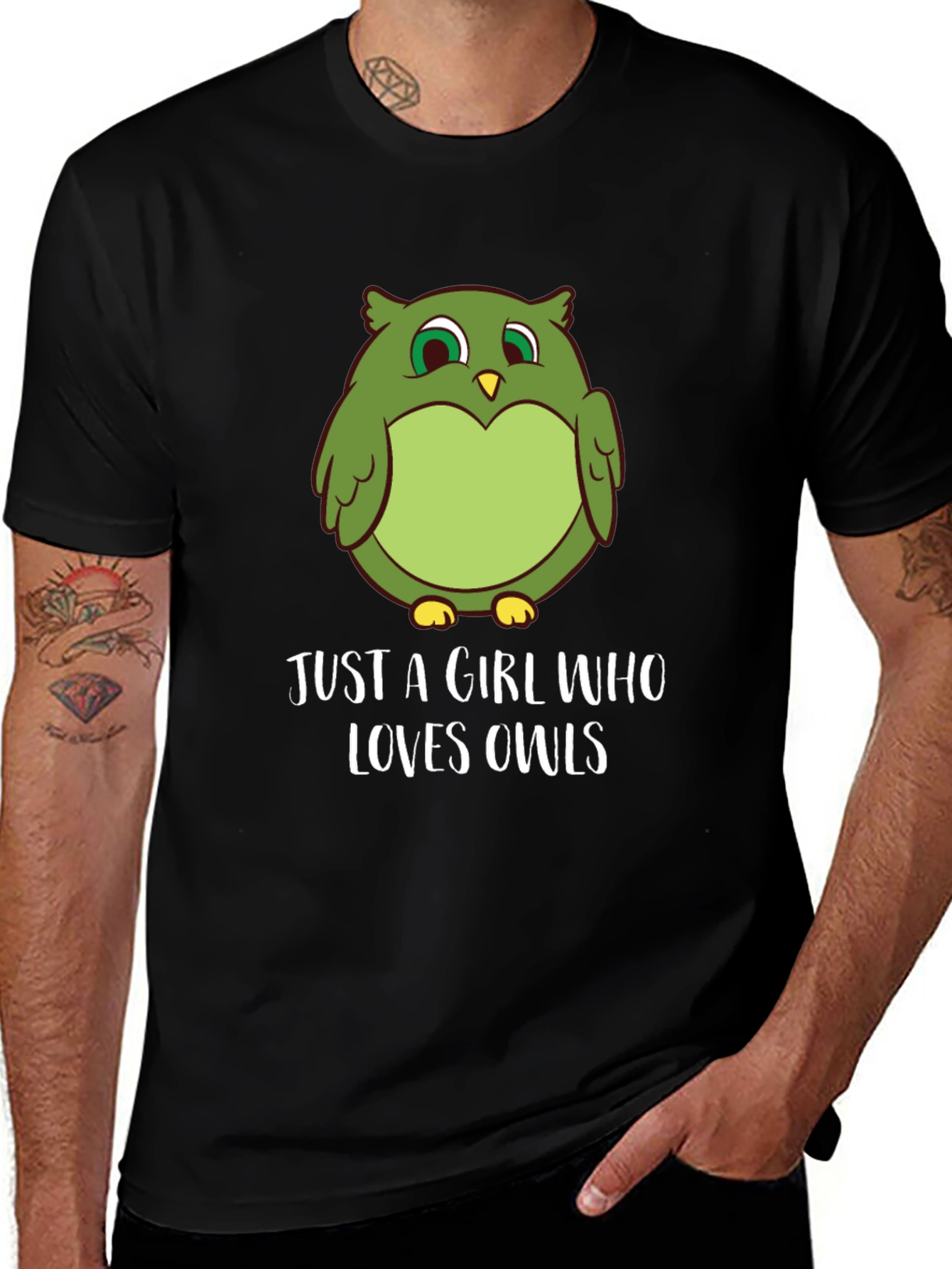 Just A Girl Who Loves Owls T-Shirt