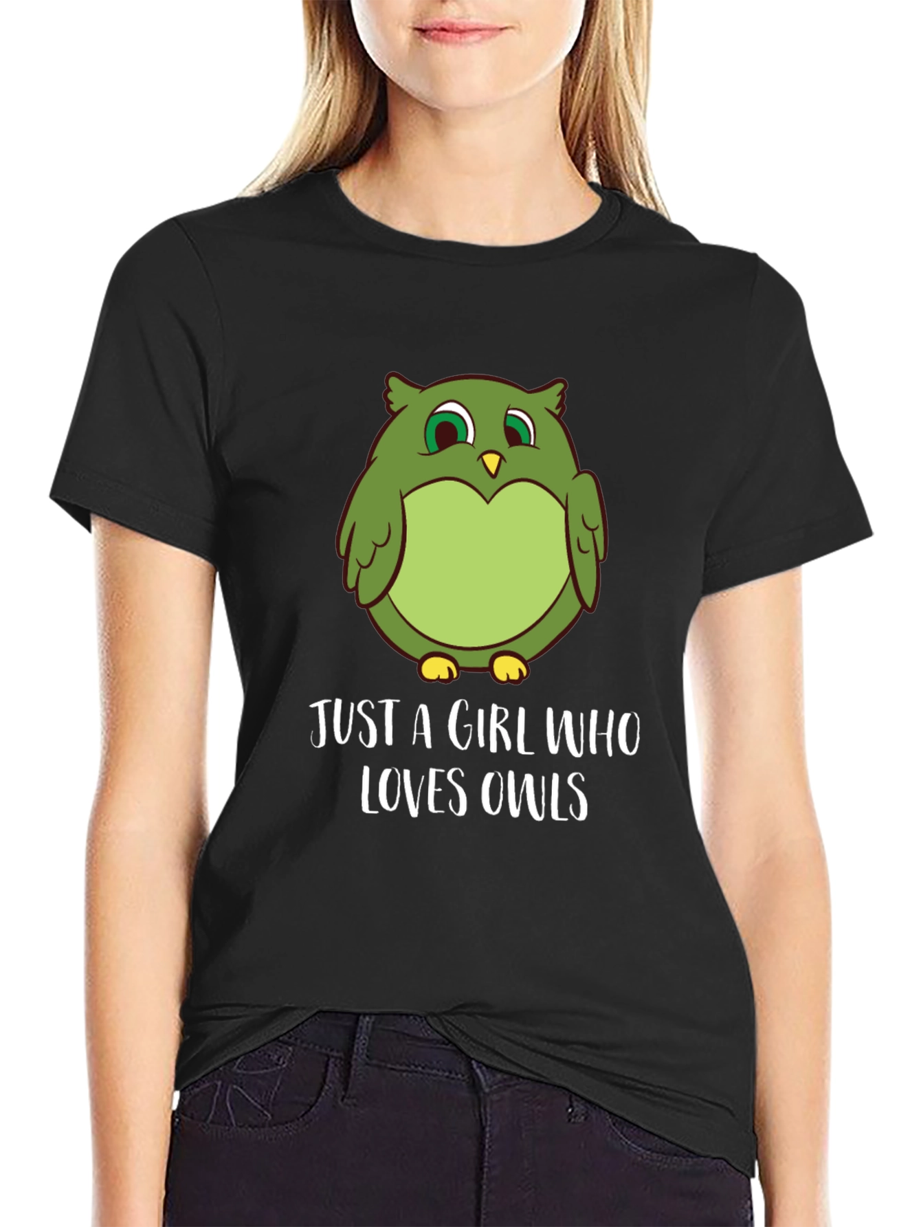 Just A Girl Who Loves Owls T-Shirt