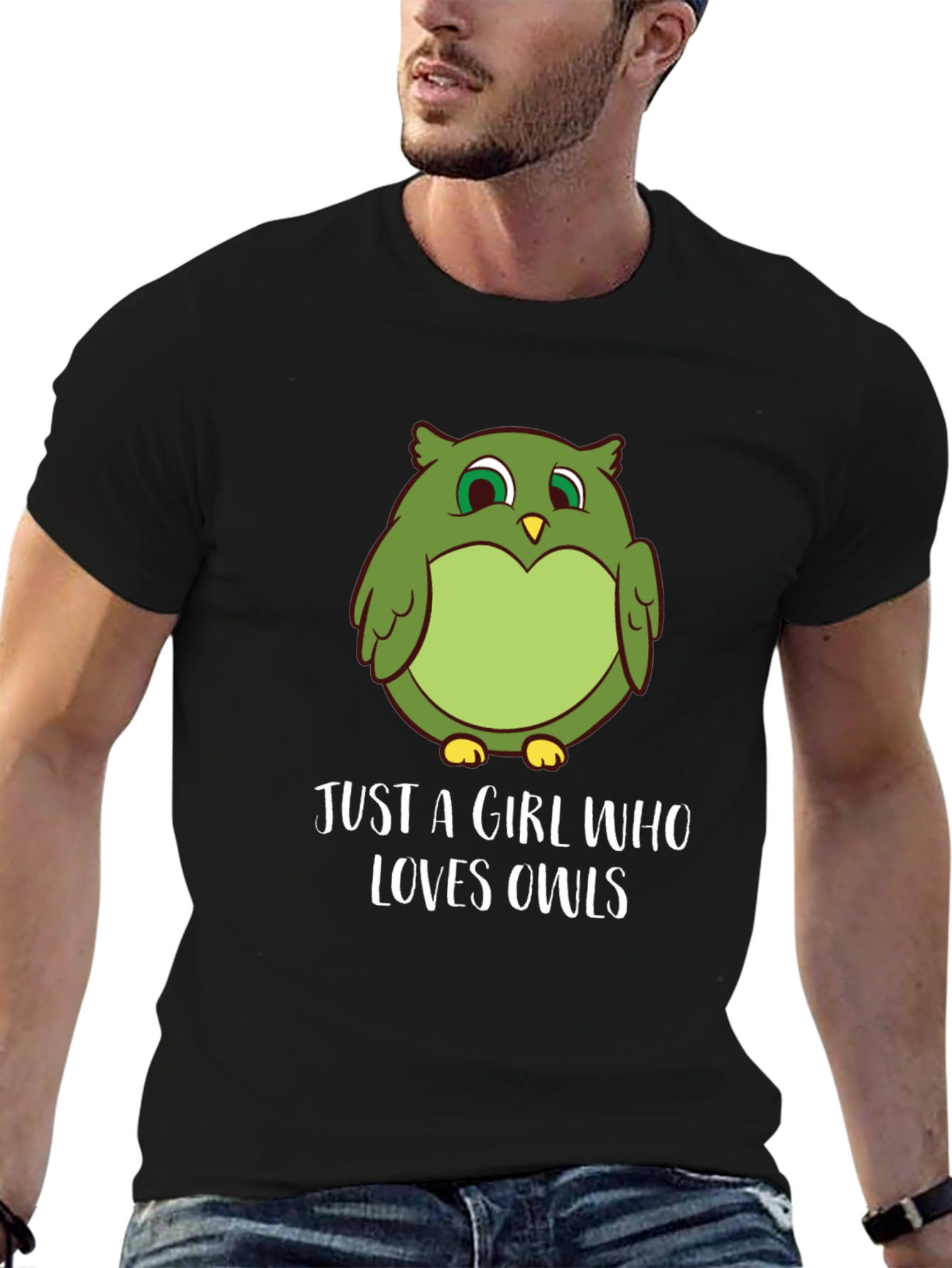 Just A Girl Who Loves Owls T-Shirt