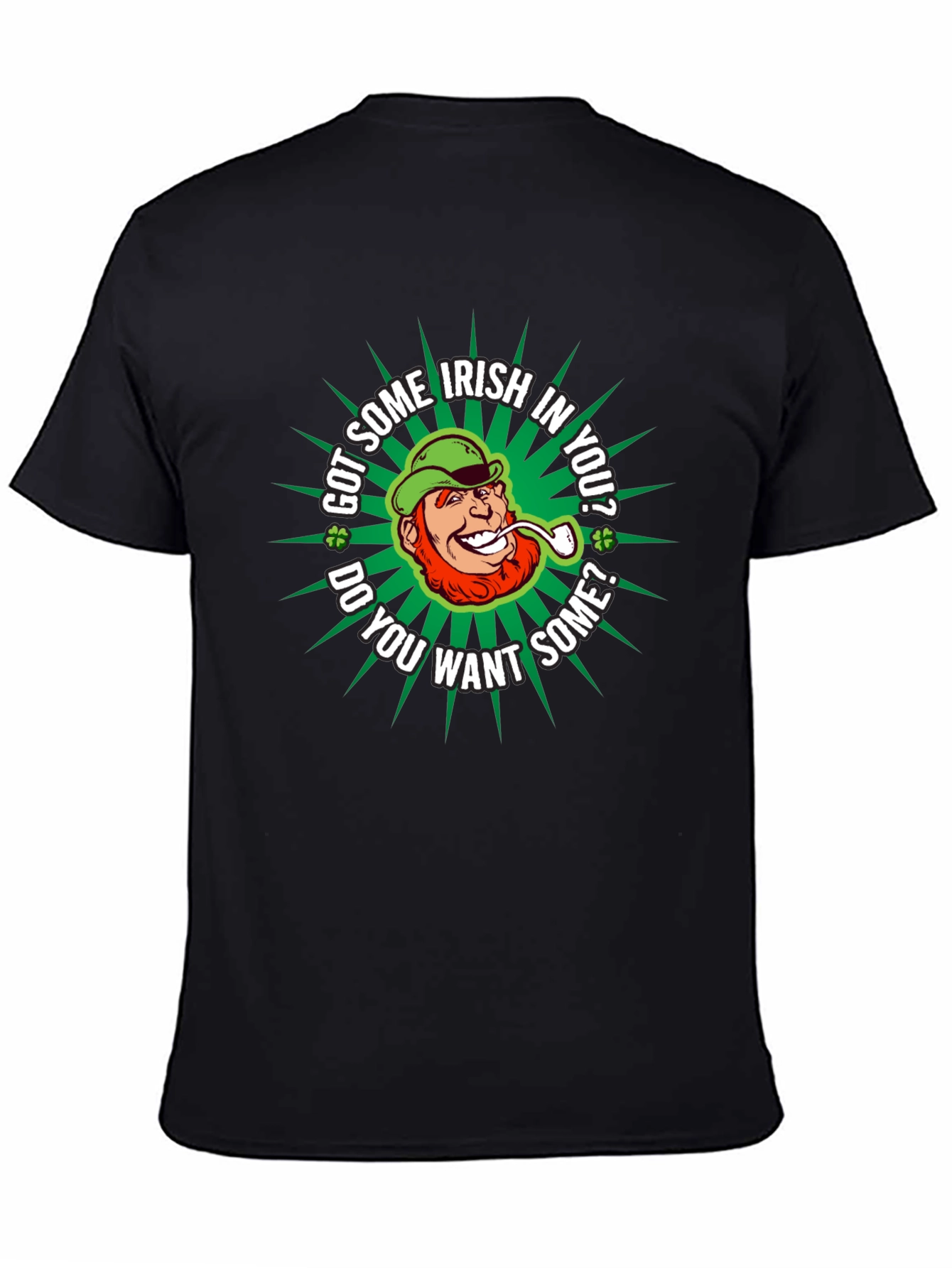 Funny St. Patricks Day Irish Leprechaun Graphic T-Shirt