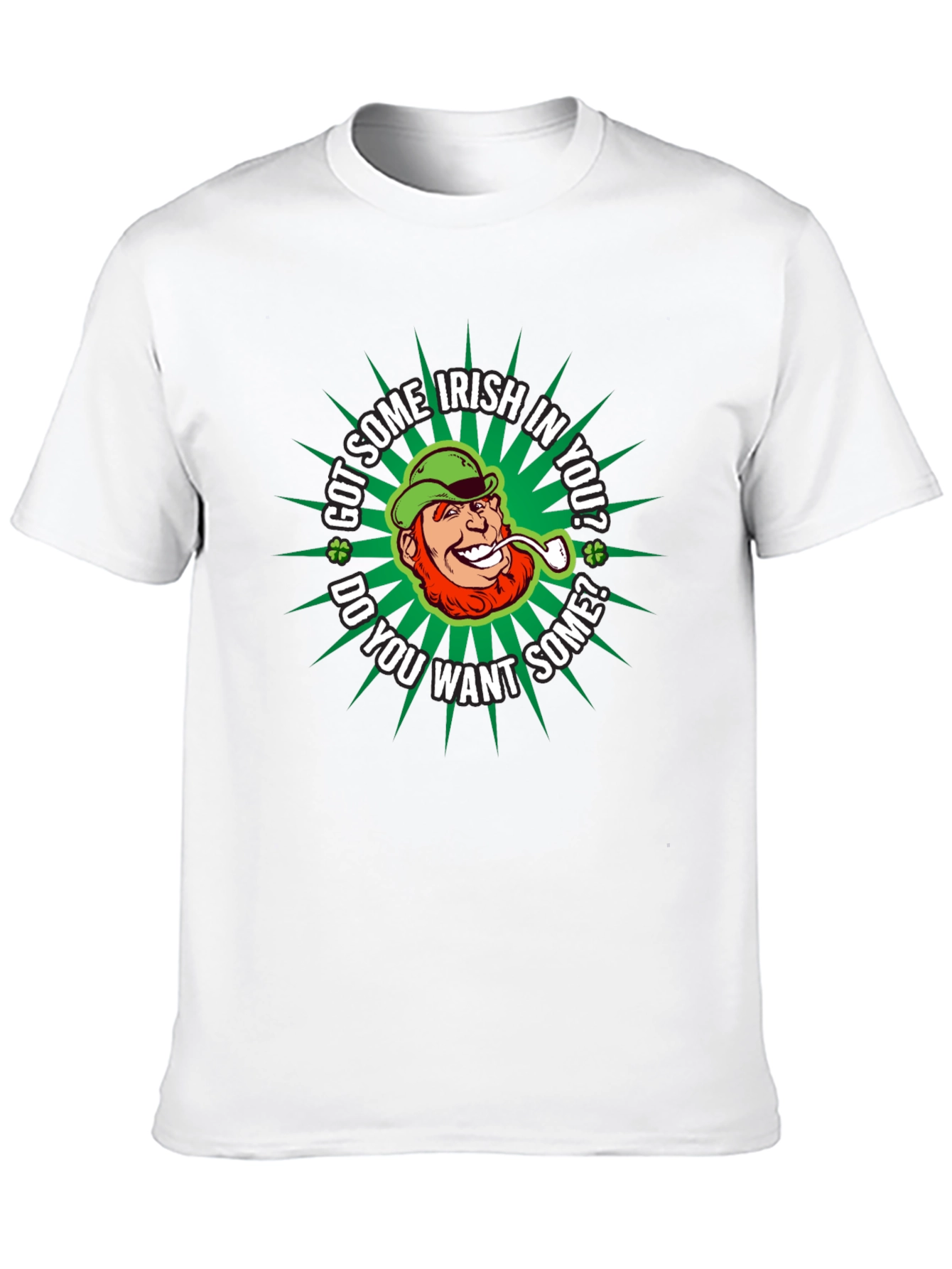 Funny St. Patricks Day Irish Leprechaun Graphic T-Shirt