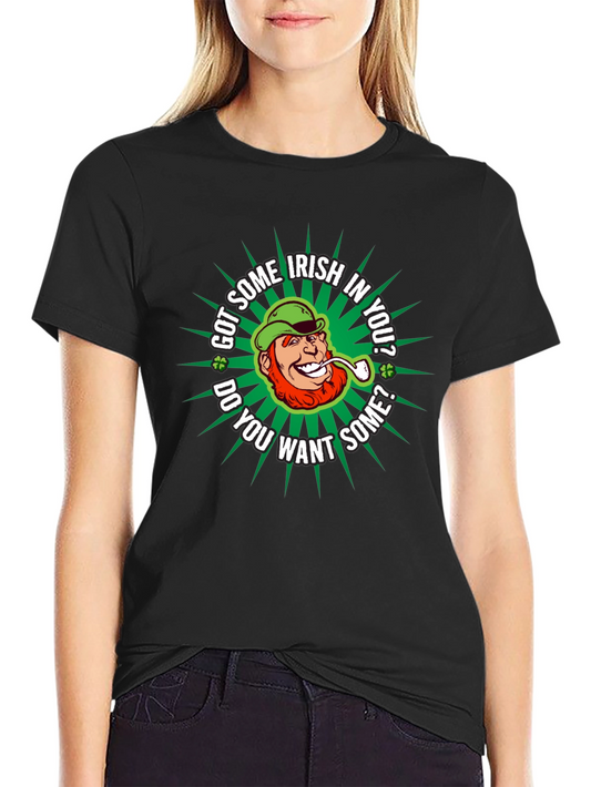 Funny St. Patricks Day Irish Leprechaun Graphic T-Shirt