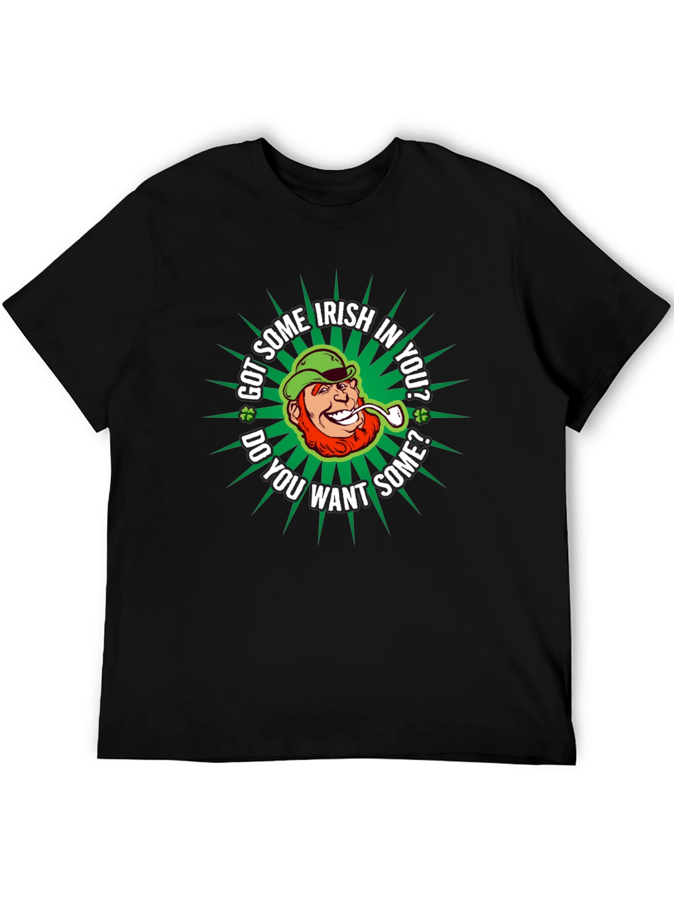 Funny St. Patricks Day Irish Leprechaun Graphic T-Shirt