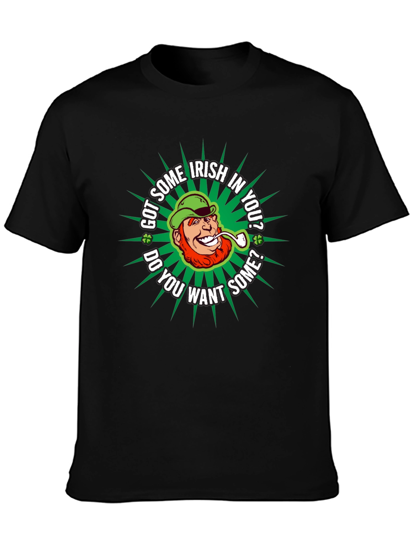 Funny St. Patricks Day Irish Leprechaun Graphic T-Shirt