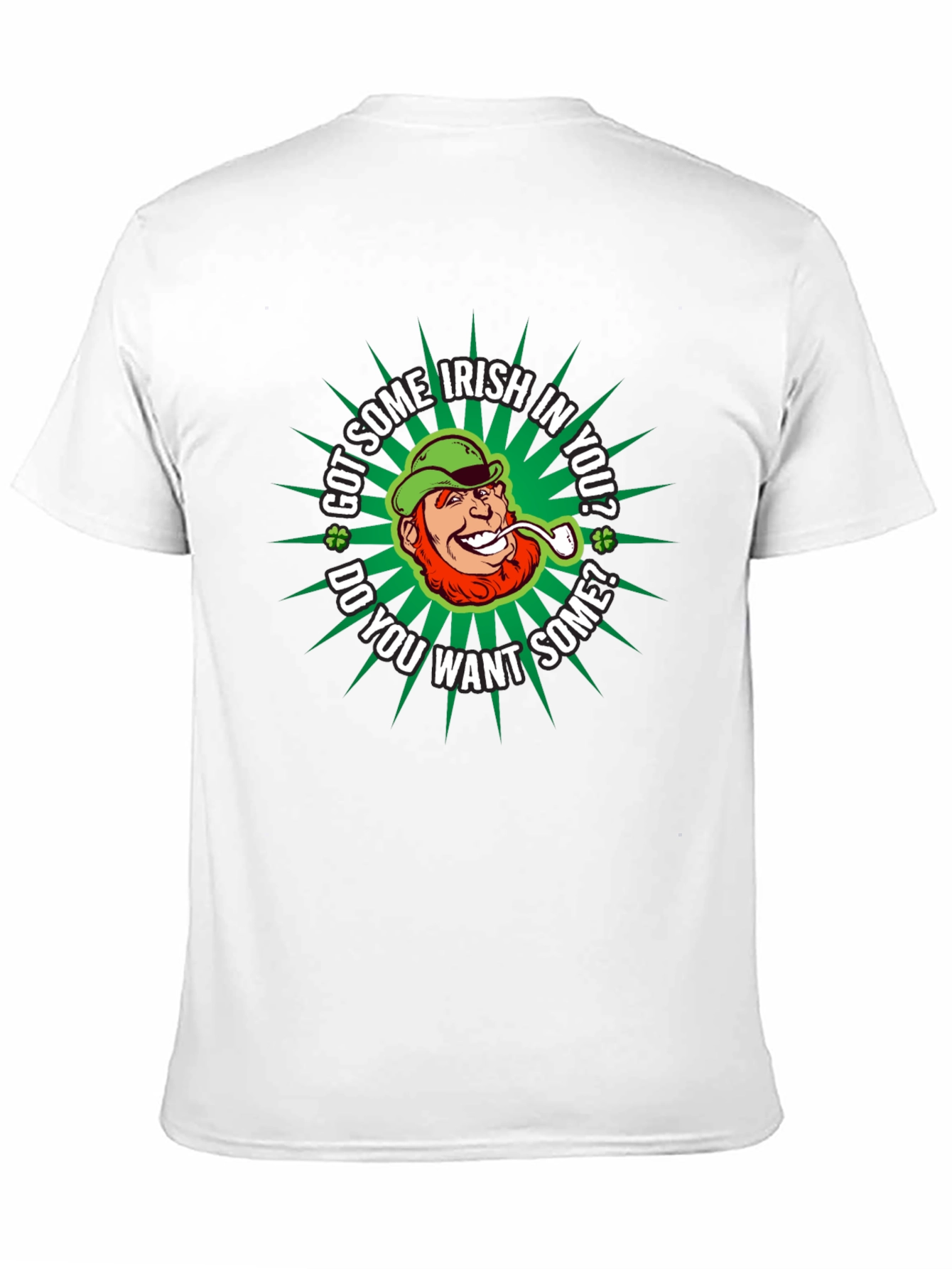 Funny St. Patricks Day Irish Leprechaun Graphic T-Shirt