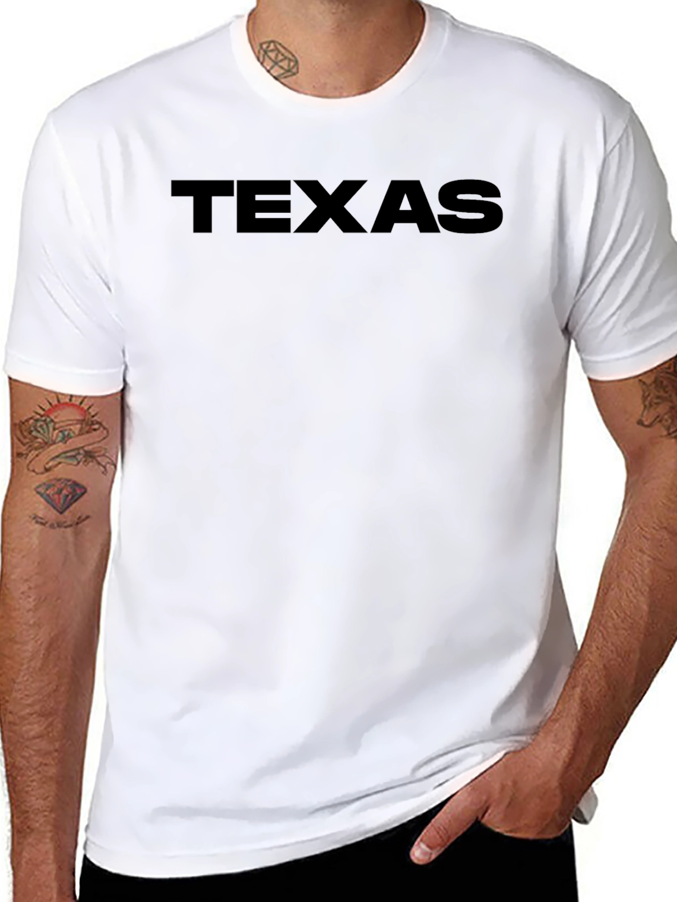 Texas Bold Graphic Tee - Classic Style