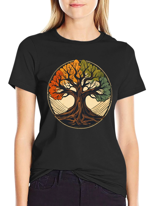 Tree of Life Graphic Tee - Nature Inspired Design