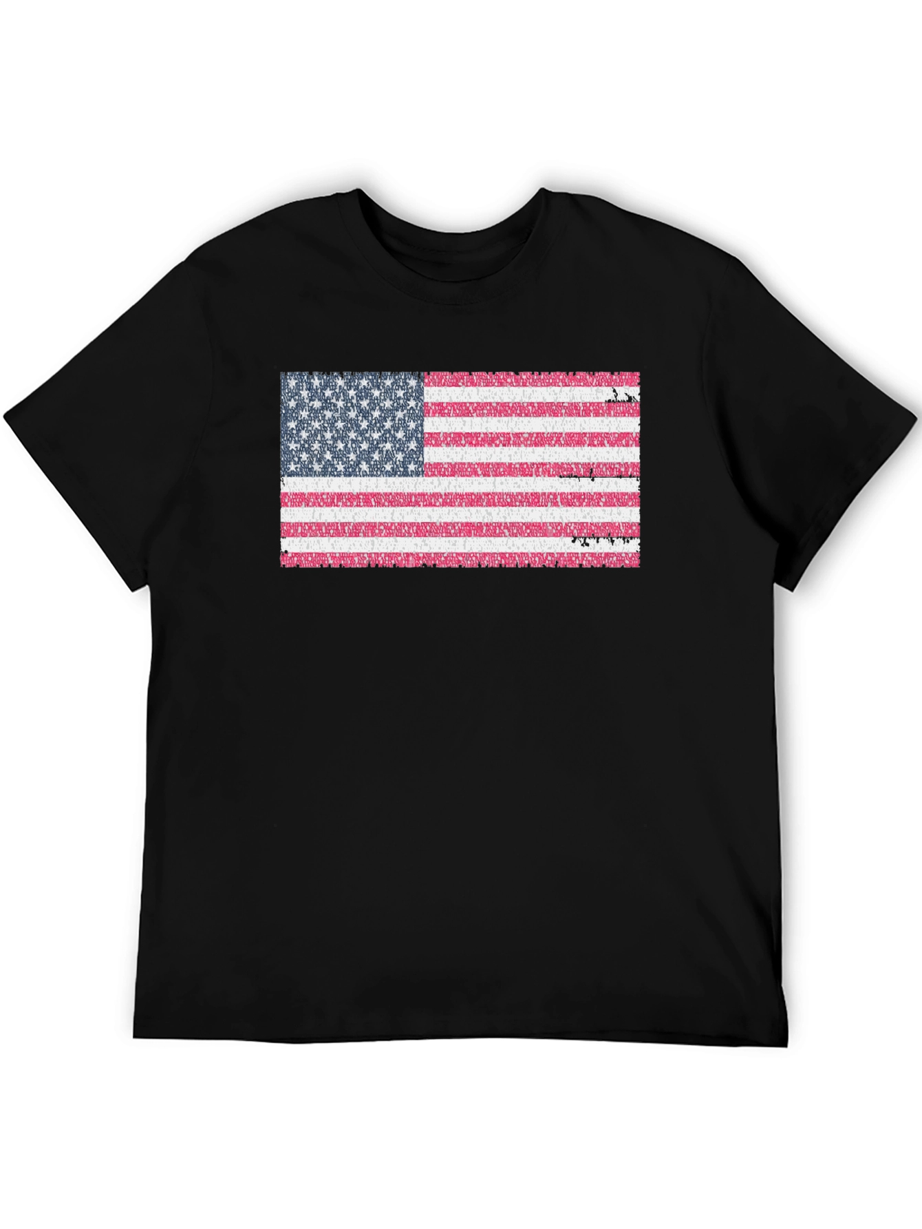USA Flag Graphic Tee - Patriotic American Pride T-Shirt