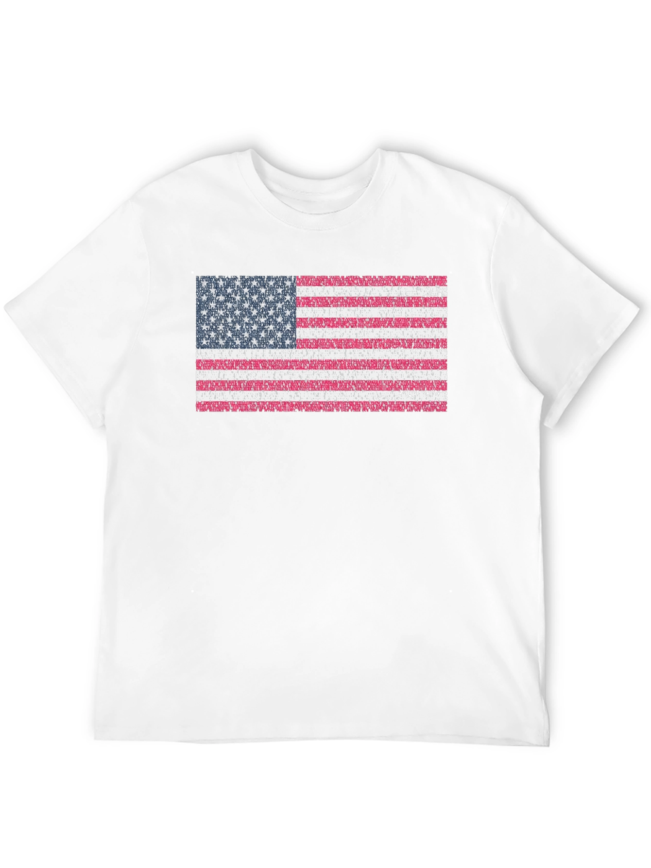 USA Flag Graphic Tee - Patriotic American Pride T-Shirt