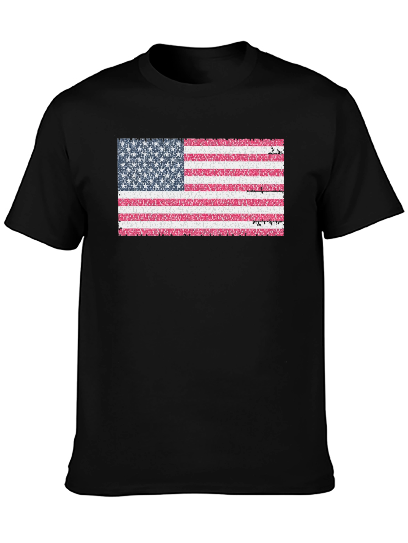 USA Flag Graphic Tee - Patriotic American Pride T-Shirt