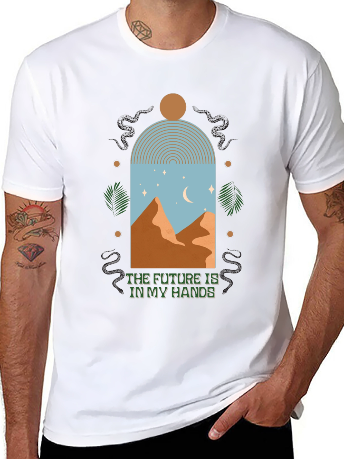 The Future is in my Hands Graphic T-Shirt