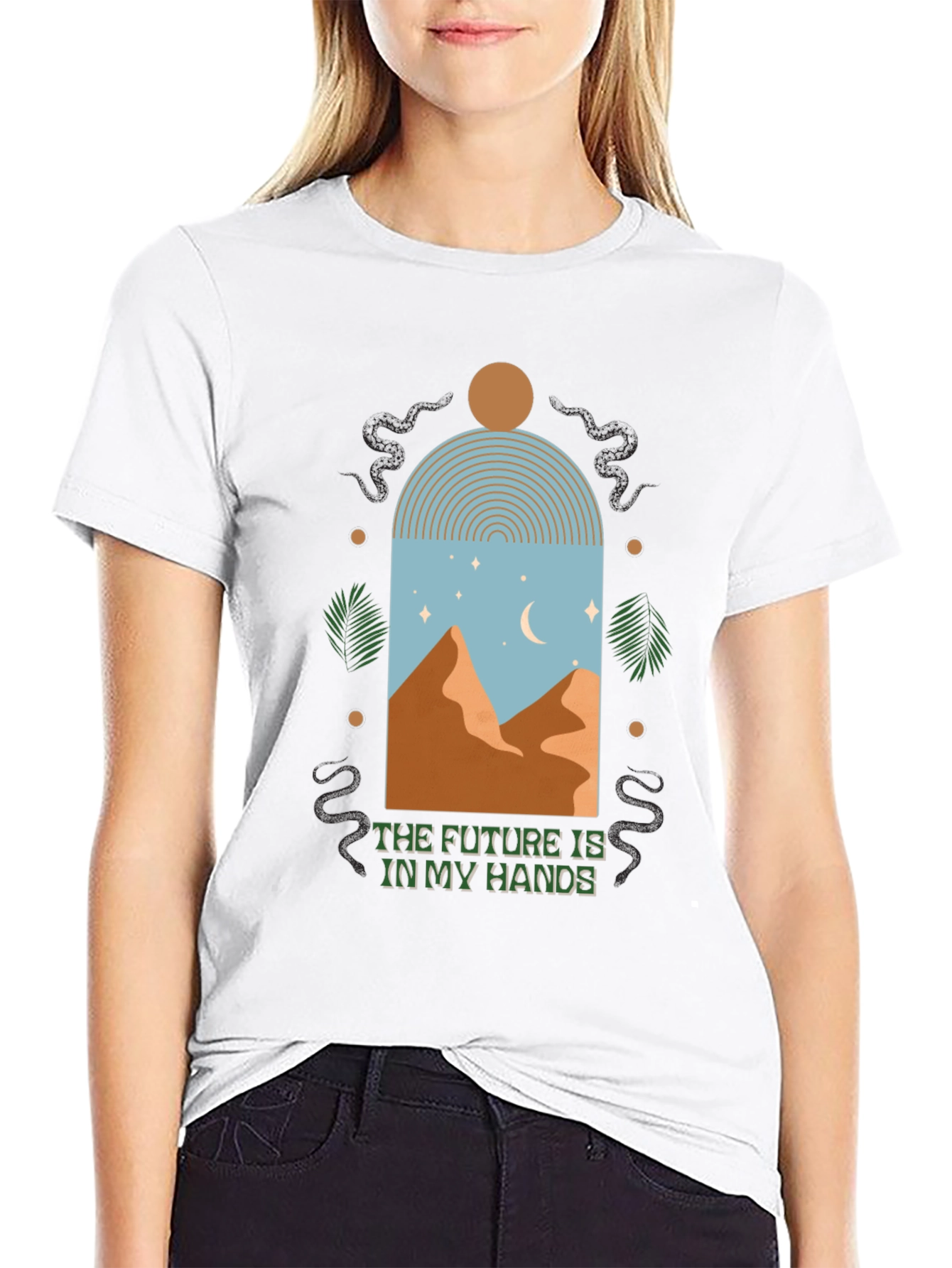 The Future is in my Hands Graphic T-Shirt