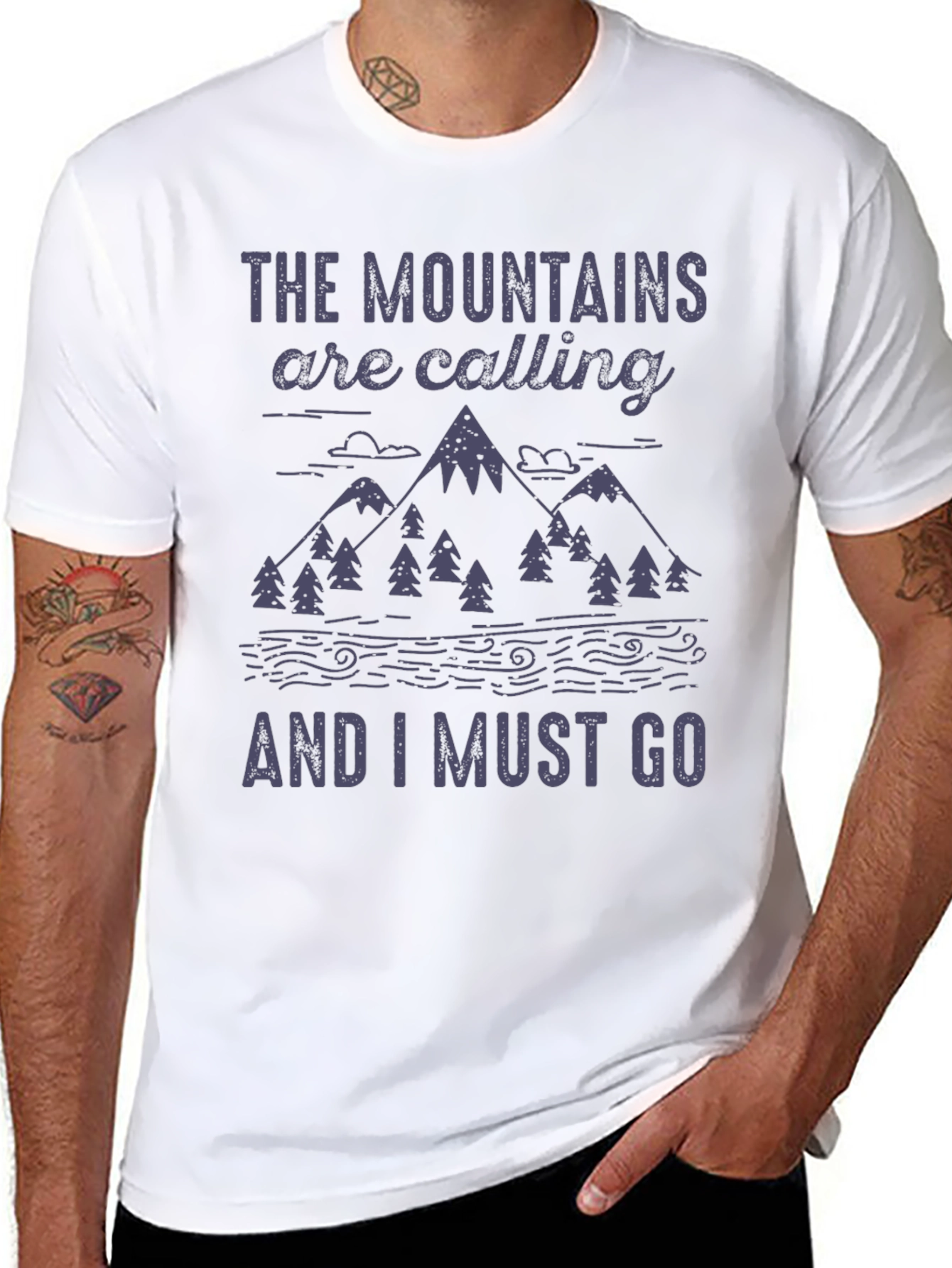 The Mountains are Calling T-Shirt
