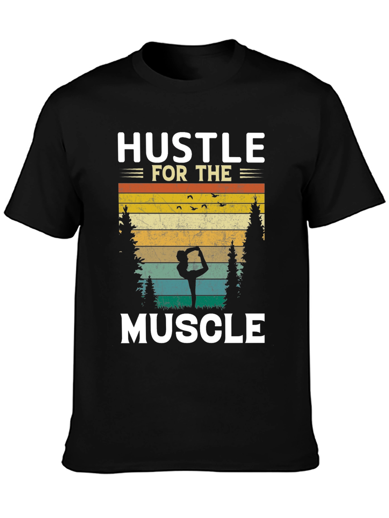 Hustle for the Muscle Graphic Tee