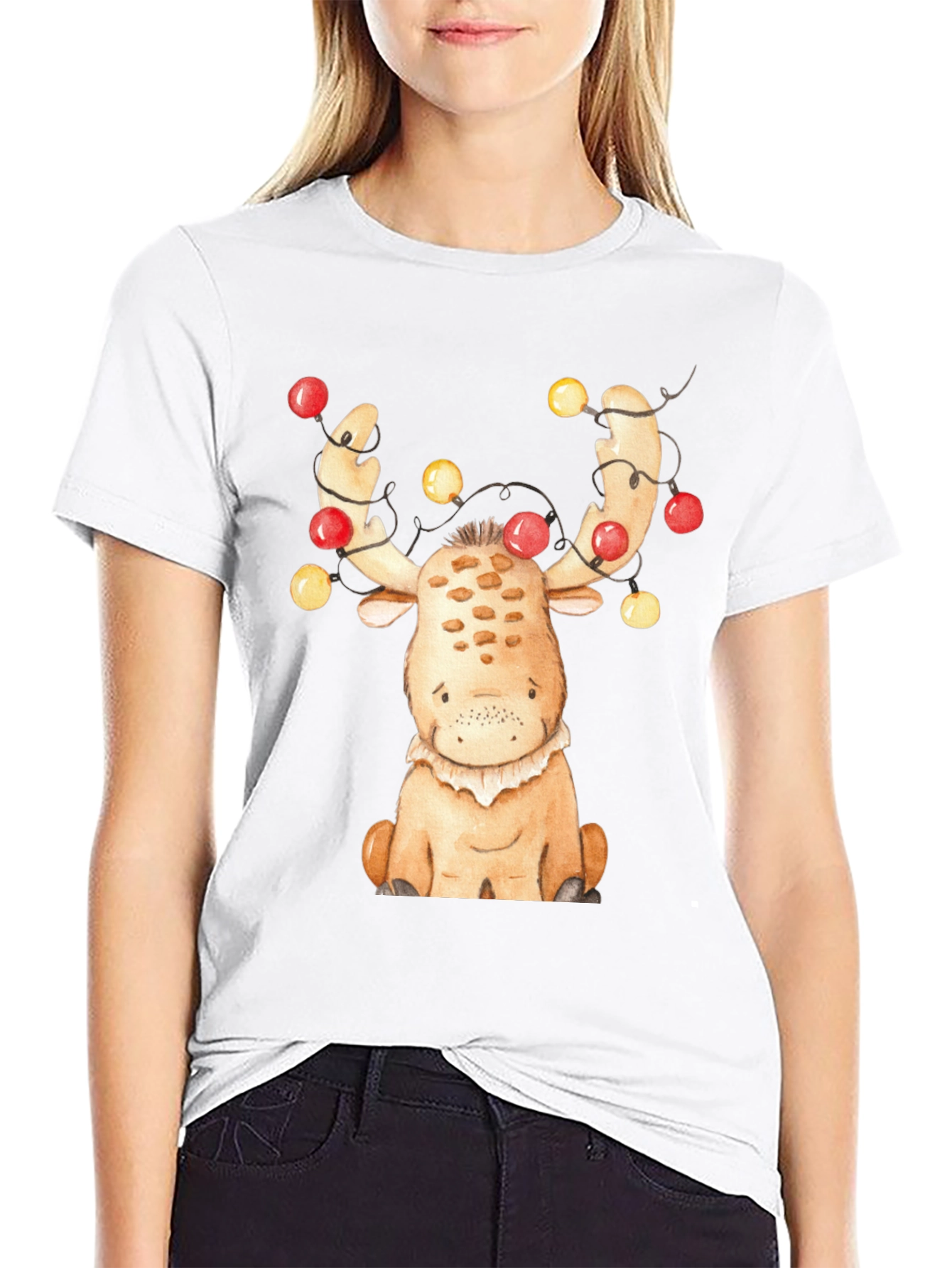 Festive Reindeer T-Shirt