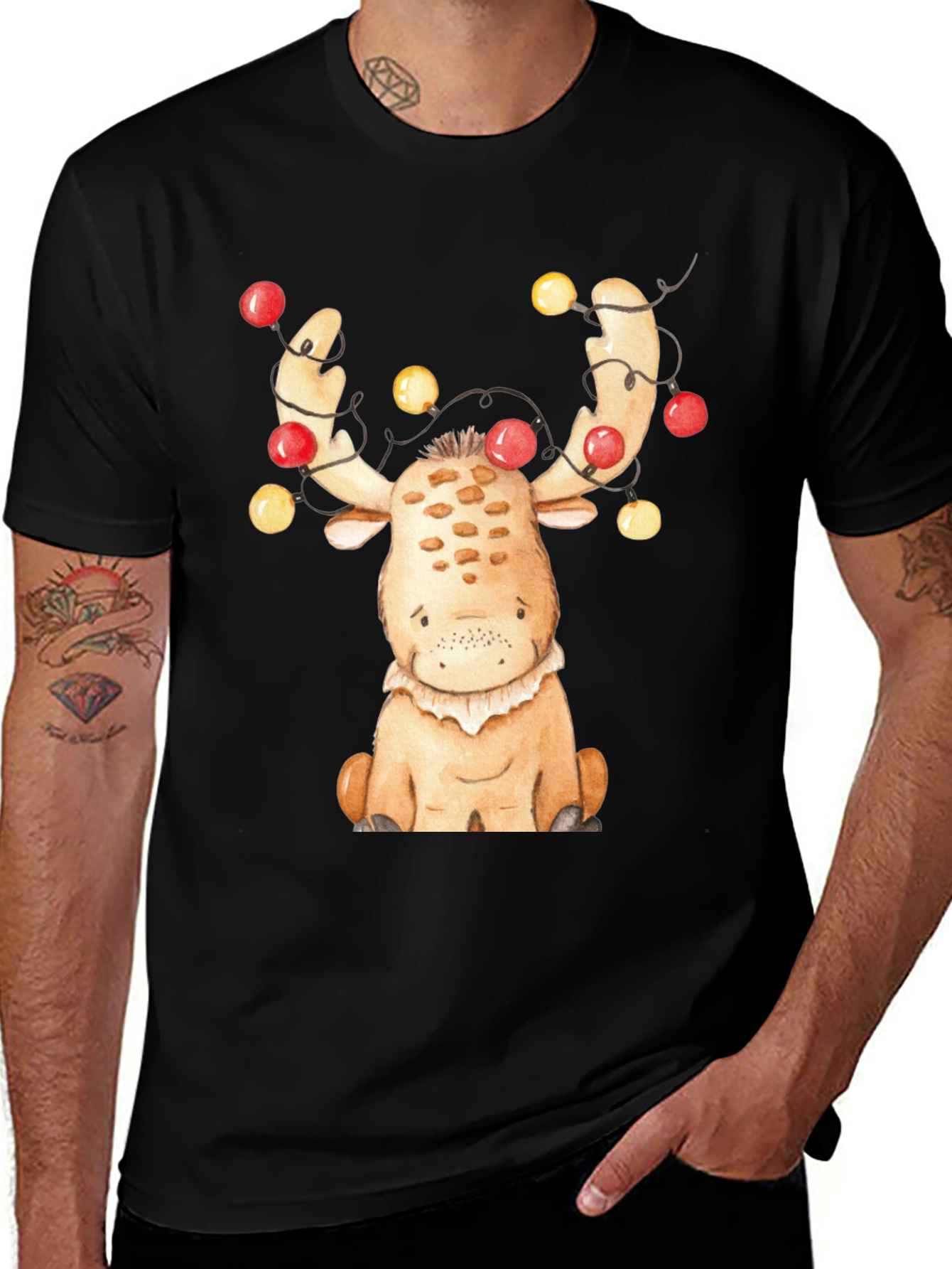 Festive Reindeer T-Shirt