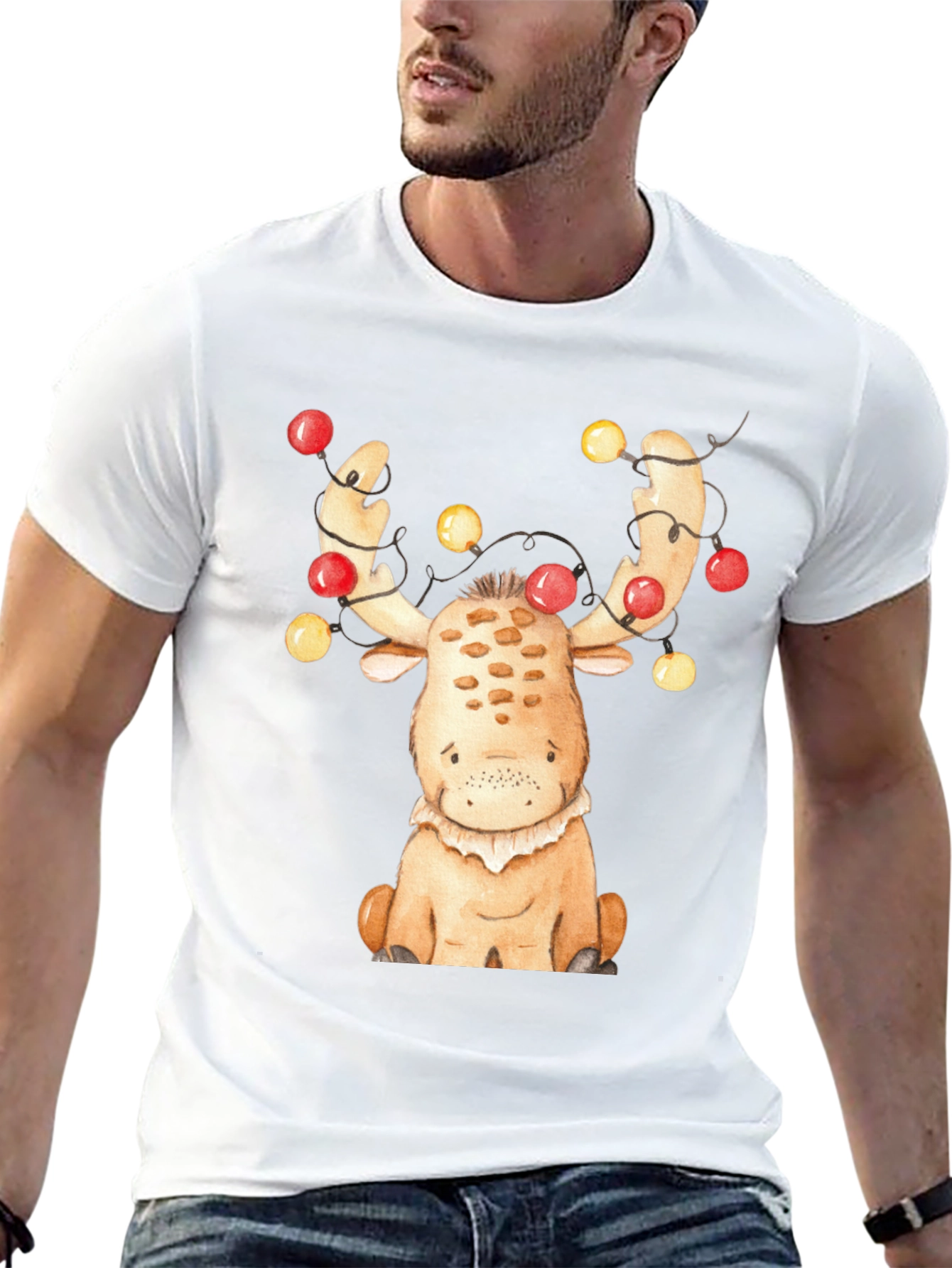 Festive Reindeer T-Shirt