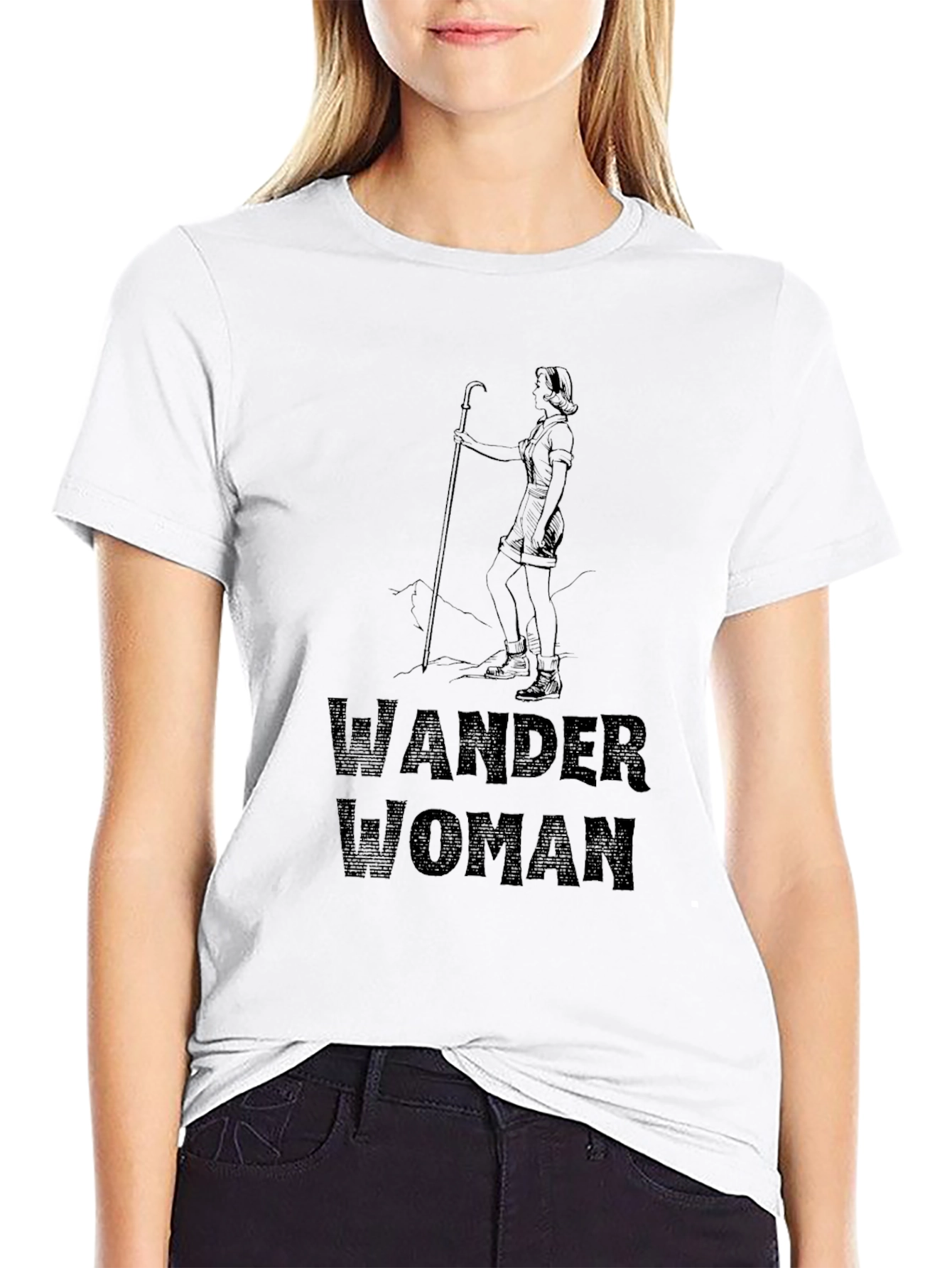 Wander Woman Graphic Tee - Adventure T-Shirt