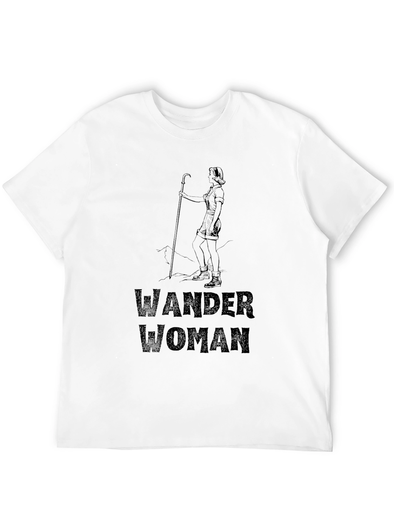 Wander Woman Graphic Tee - Adventure T-Shirt