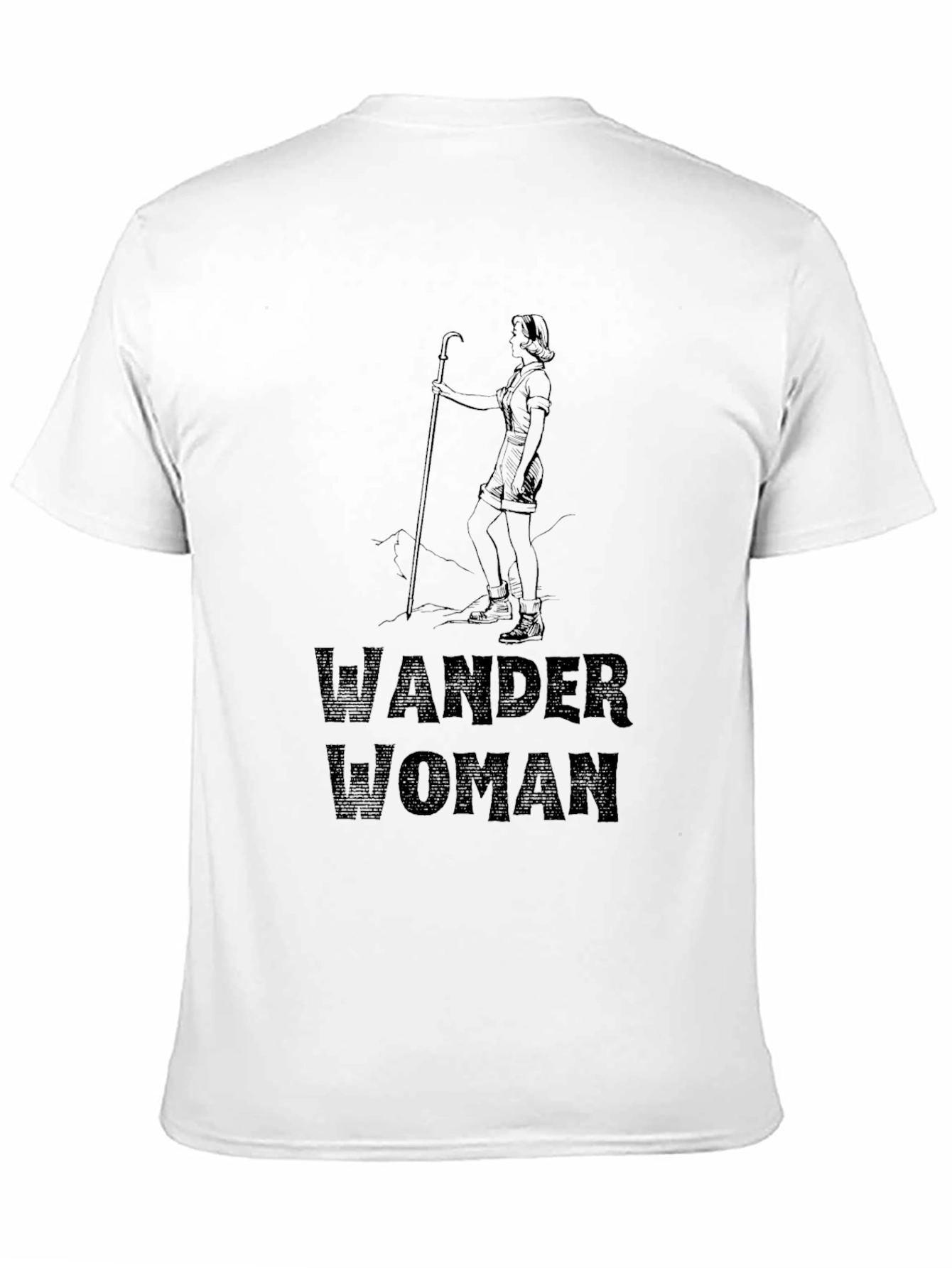 Wander Woman Graphic Tee - Adventure T-Shirt
