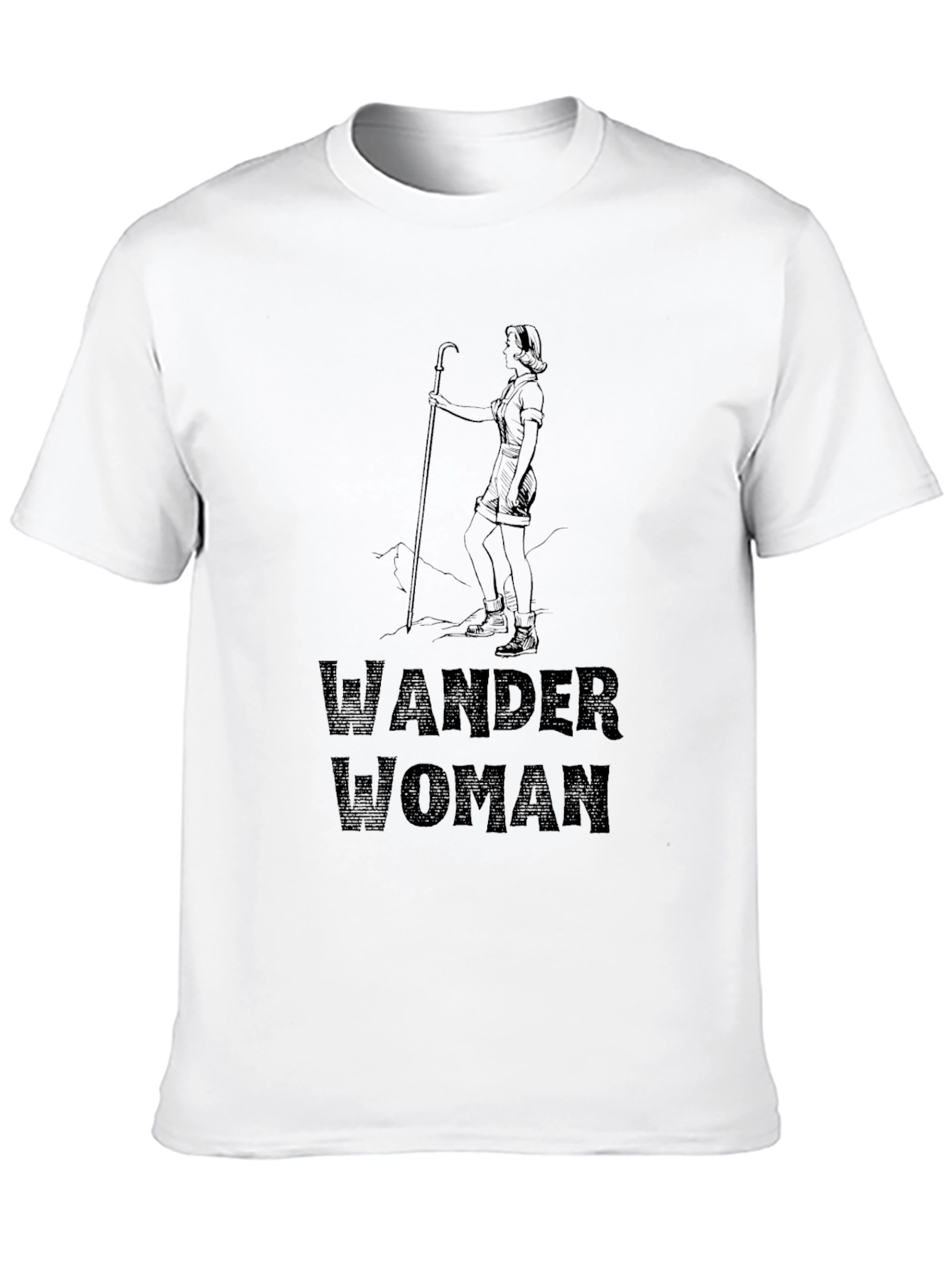 Wander Woman Graphic Tee - Adventure T-Shirt