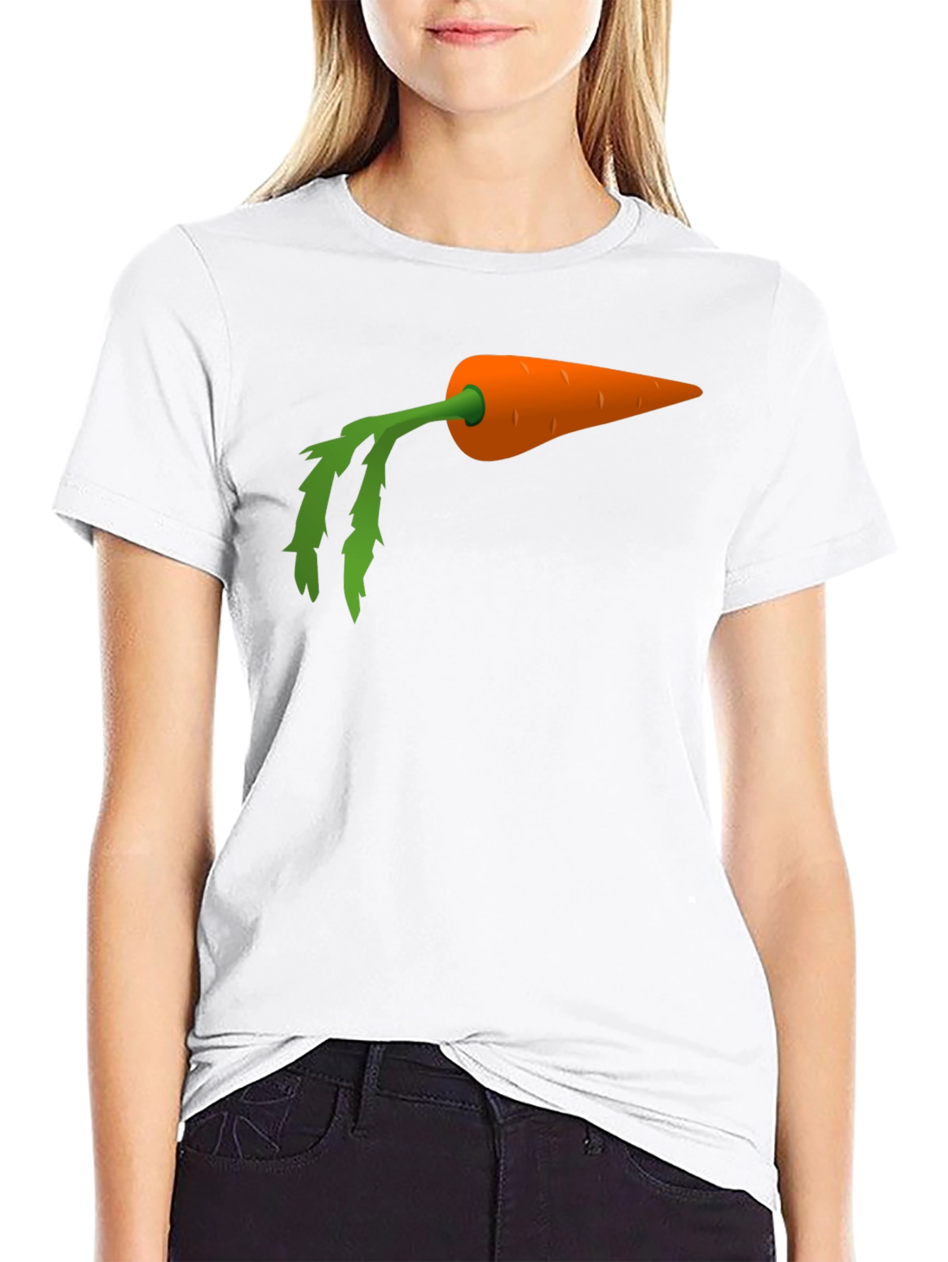 Carrot Graphic T-Shirt - Unique Design Comfortable Fit
