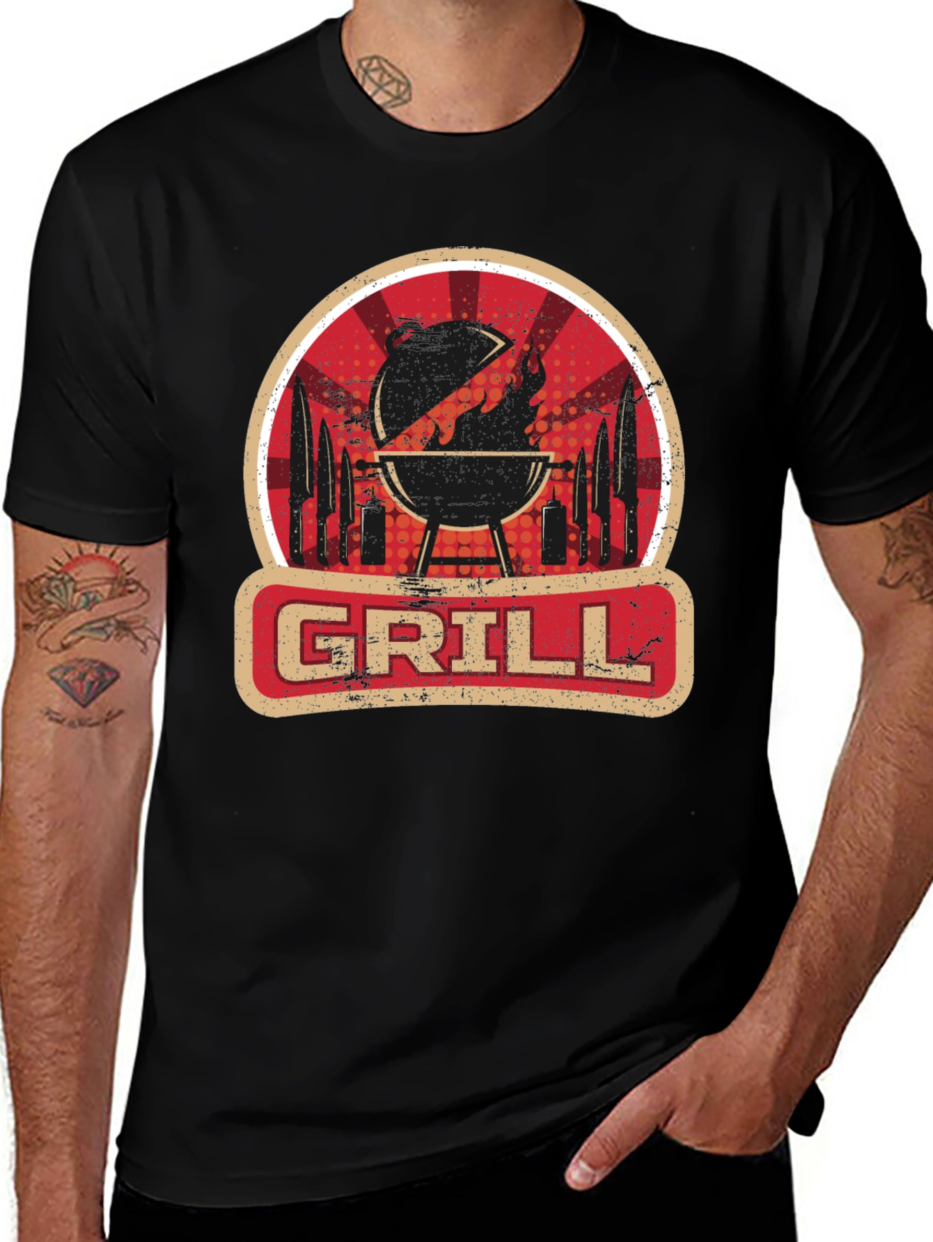 Grill Master T-Shirt - BBQ Design