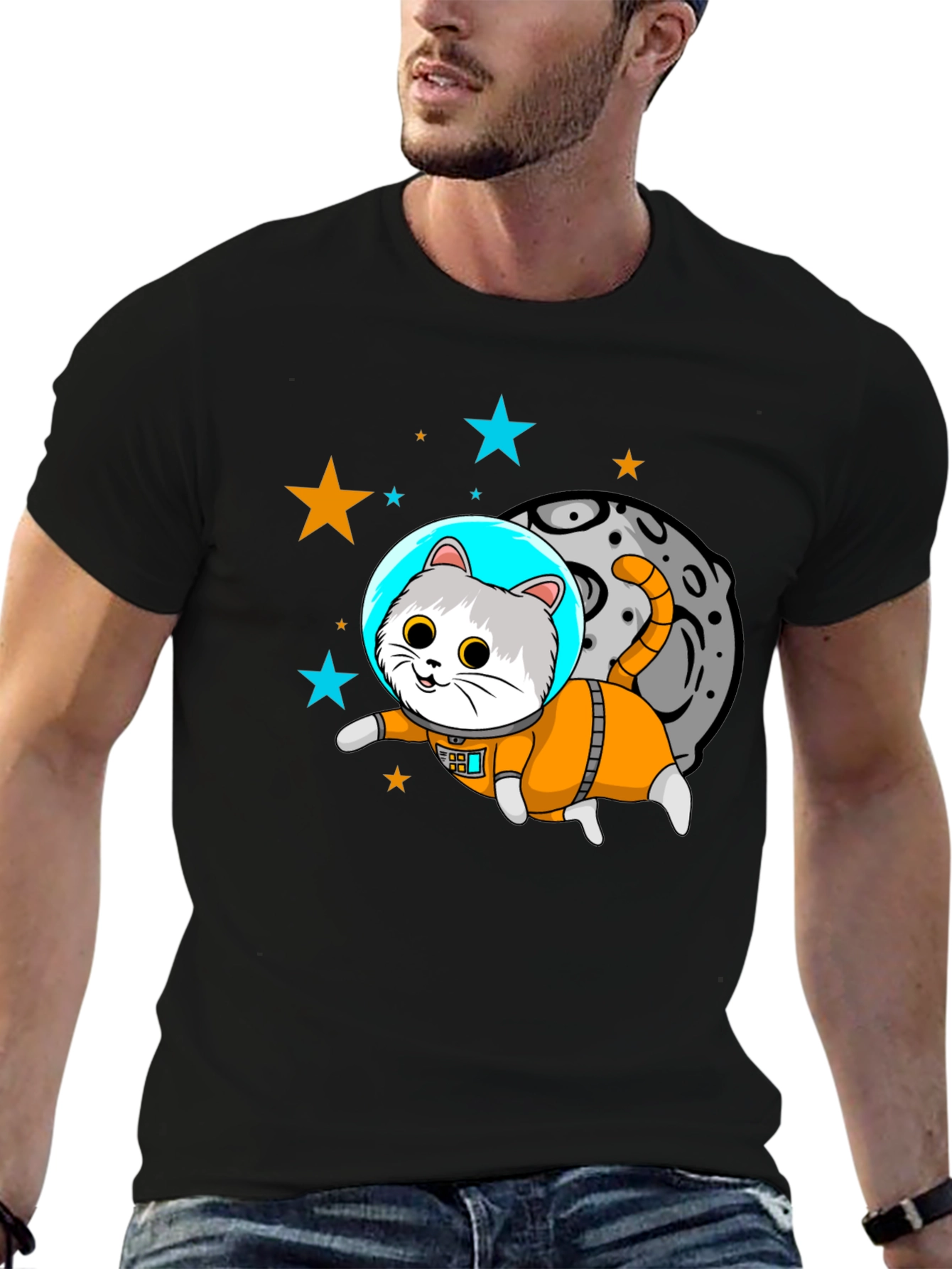 Astronaut Cat T-Shirt