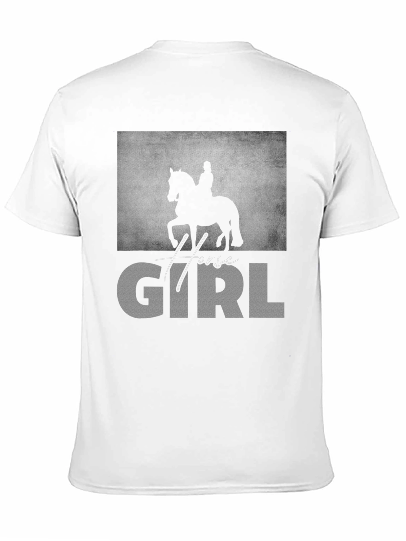 Horse Girl Graphic T-Shirt - Equestrian Lover Tee