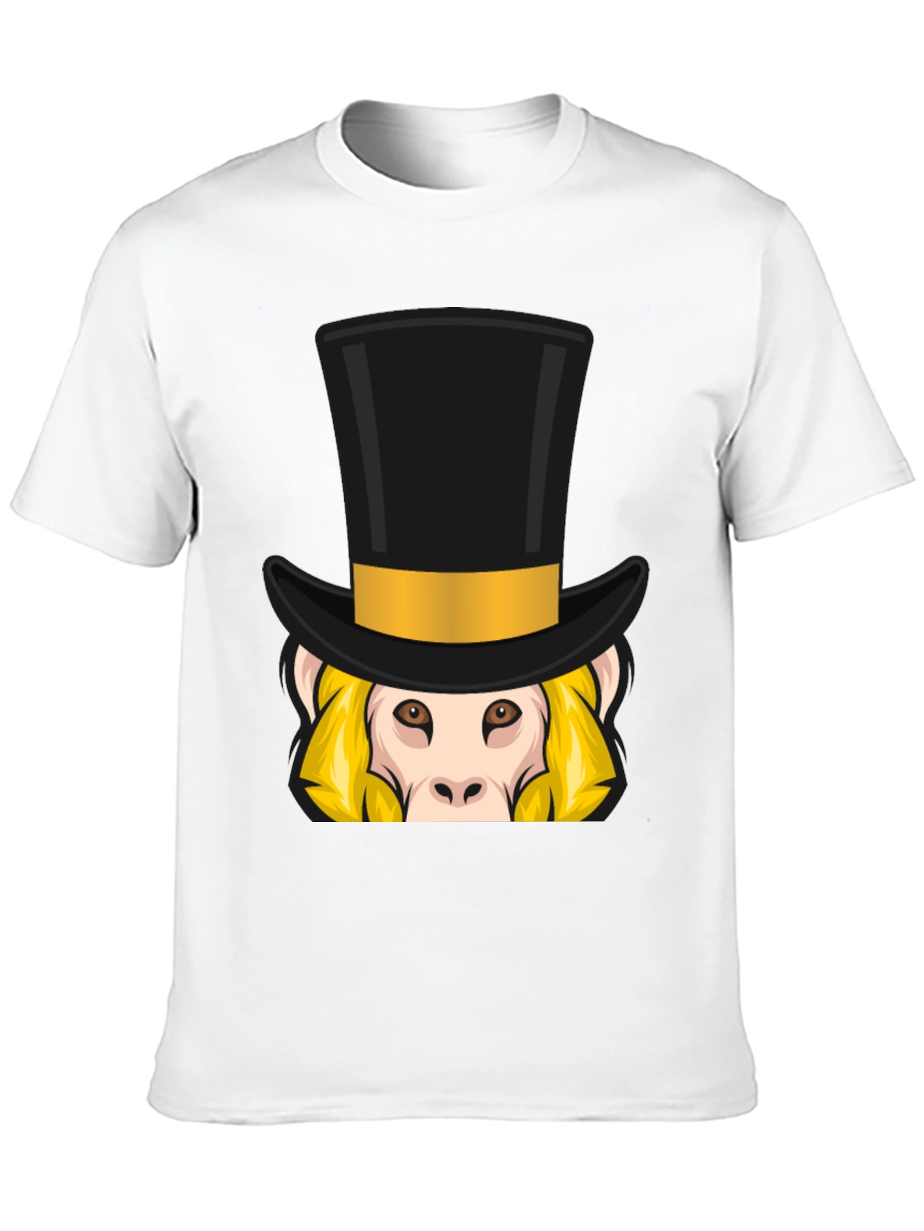 Top Hat Monkey Graphic Tee
