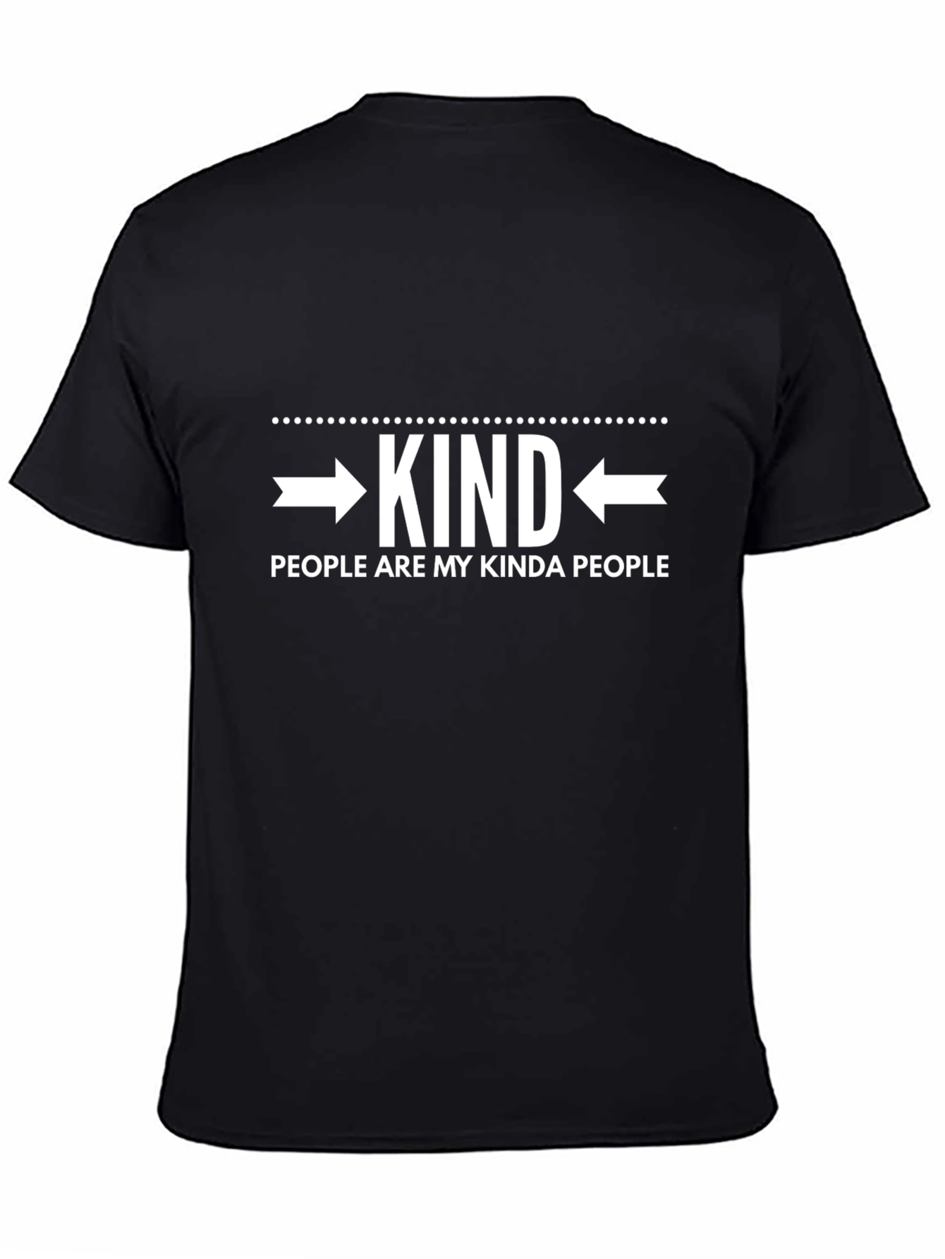 Kind People T-Shirt - Black Graphic Tee