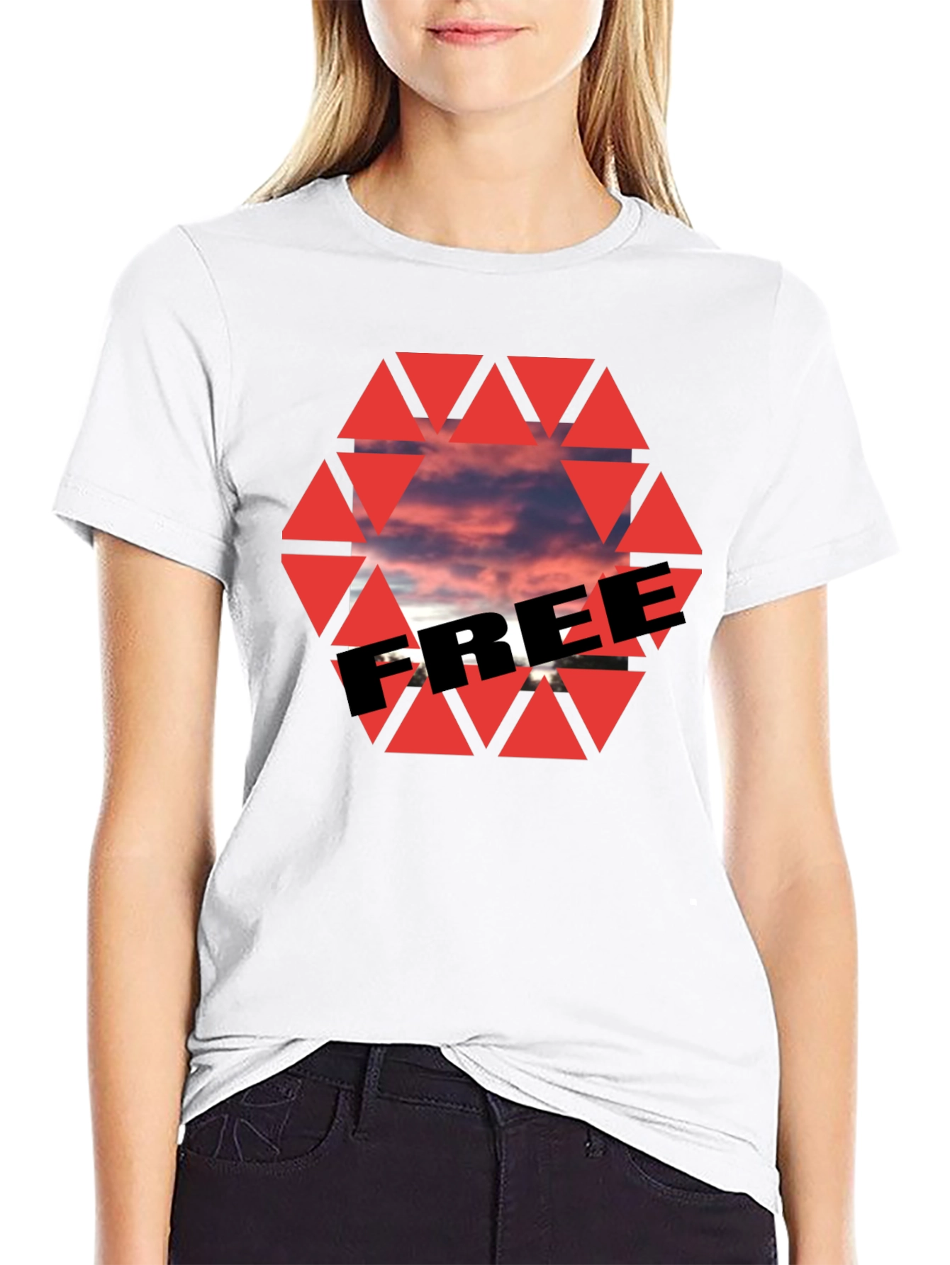 Free Hexagon T-Shirt
