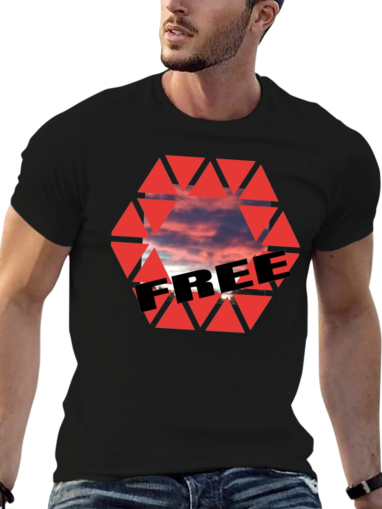 Free Hexagon T-Shirt