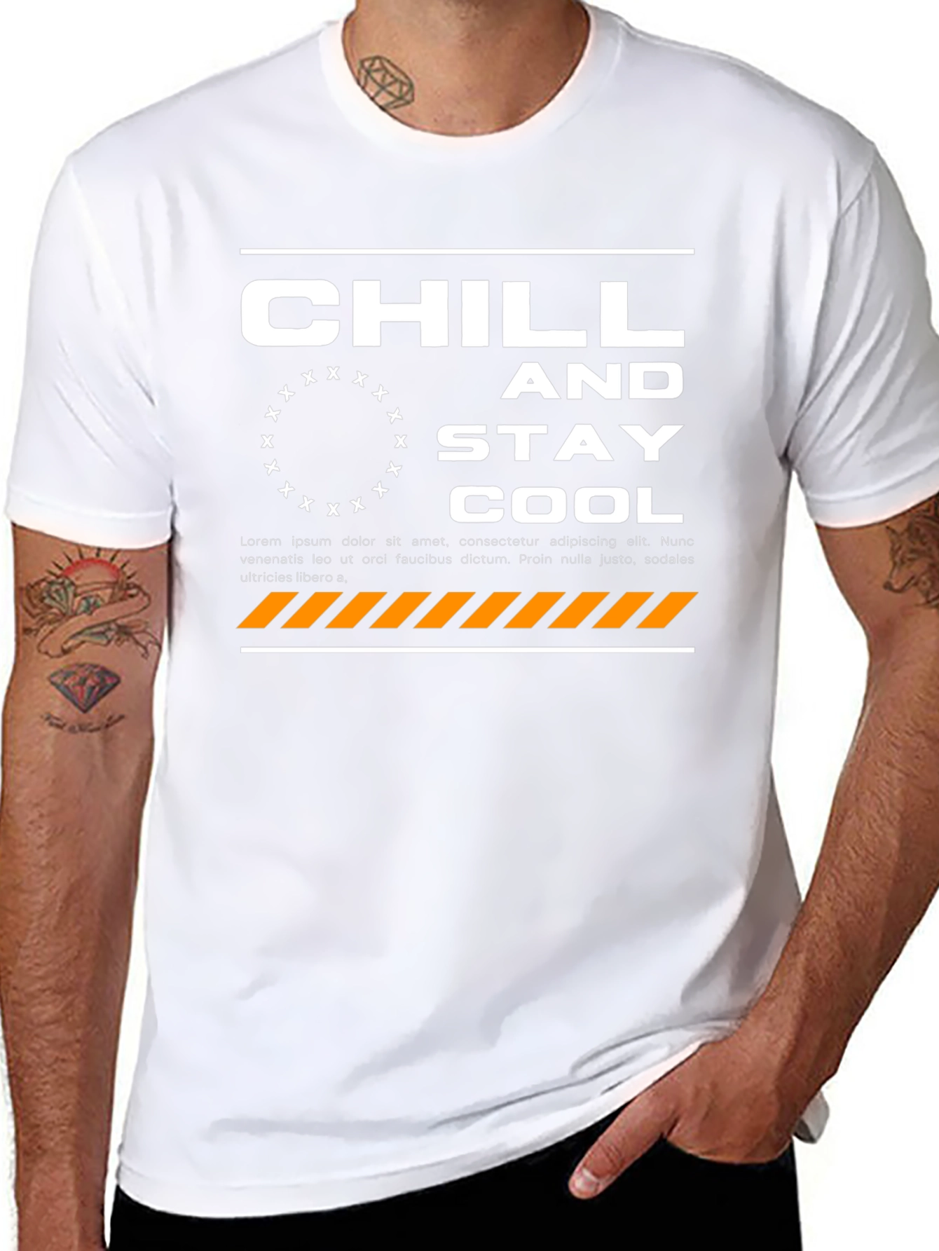 Chill and Stay Cool Graphic T-Shirt